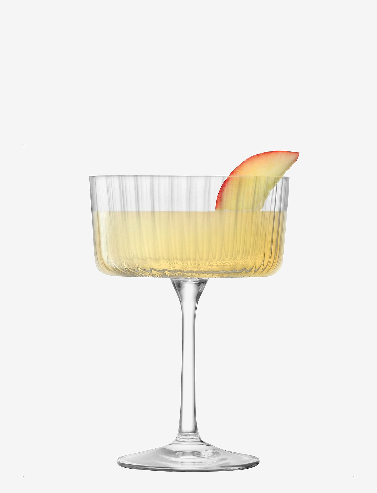 LSA International - Champagne/Cocktail glass Gio Line 4-pack - champagneglazen - clear - 5