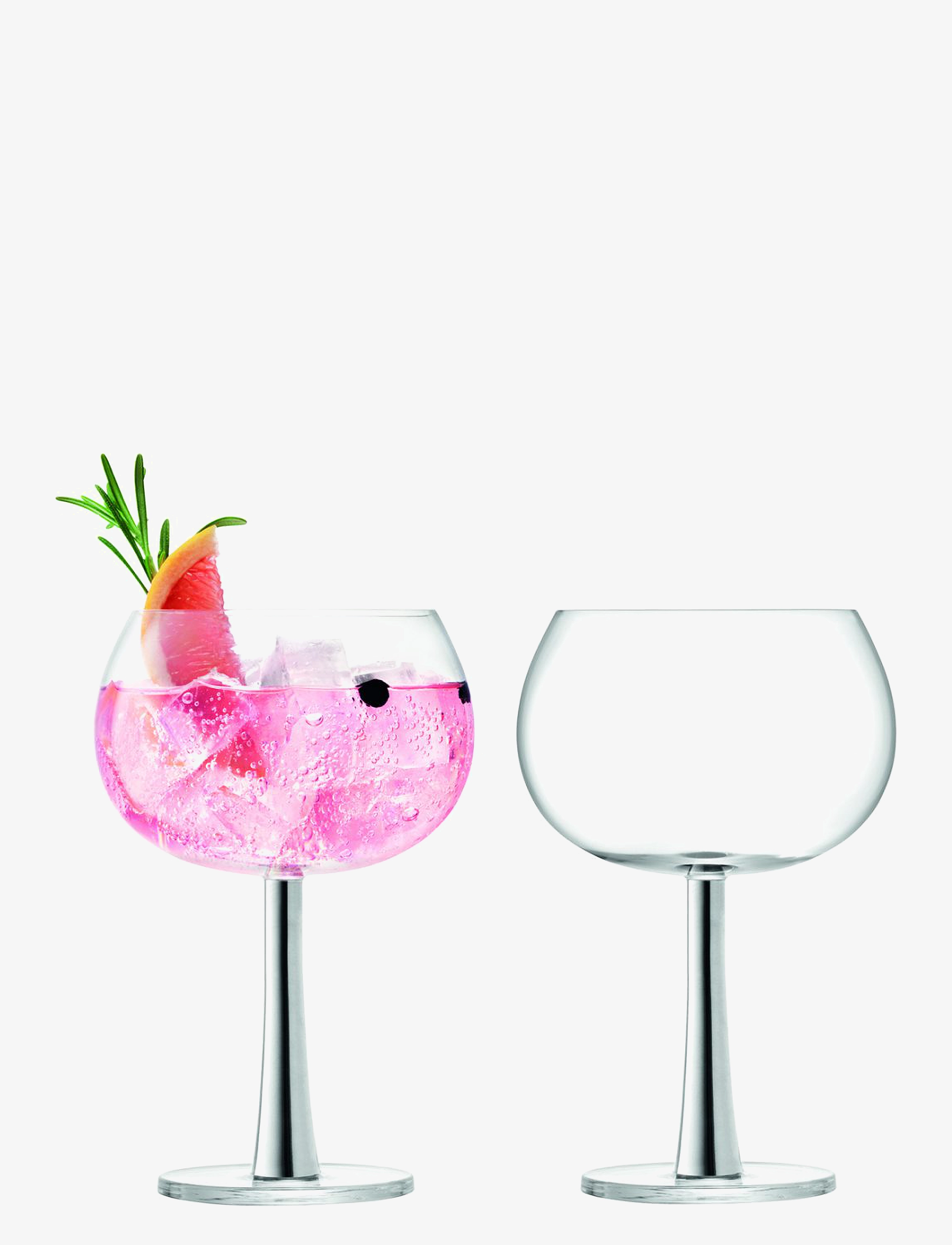 LSA INTERNATIONAL Ginglas Gin Platinum-Sæt 2 Lsa CLEAR - 42 CL - Unisex