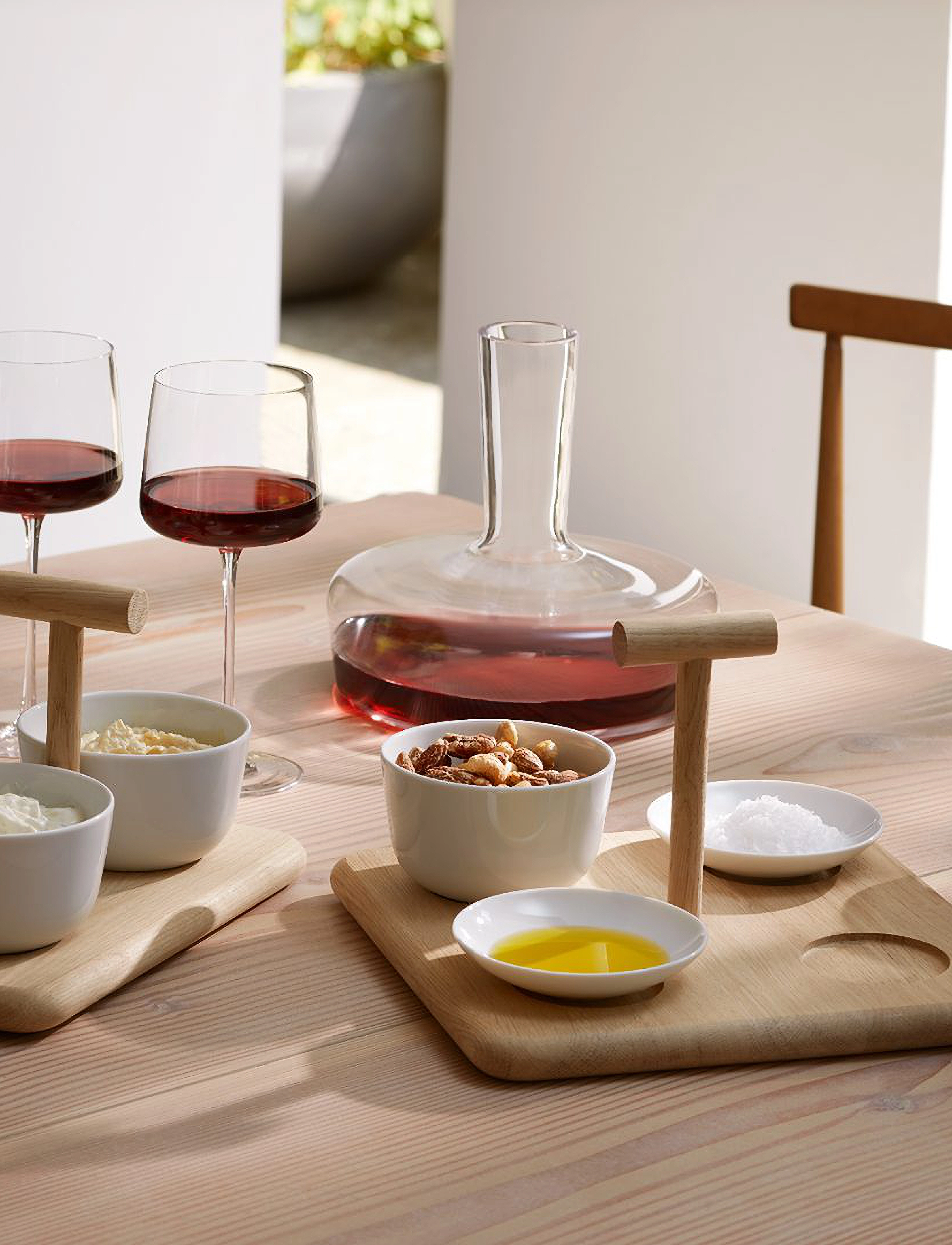 LSA International Metropolitan Wine Glass Set 4 - Meestele - CLEAR / undefined