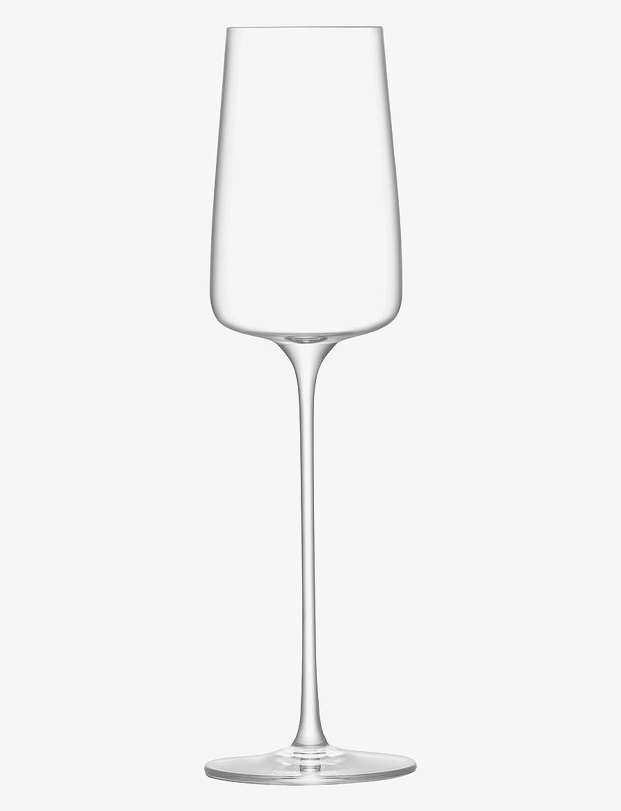 LSA International - Metropolitan Champagne Flute 230ml Clear x 4 - Šampanjaklaasid - clear - 1