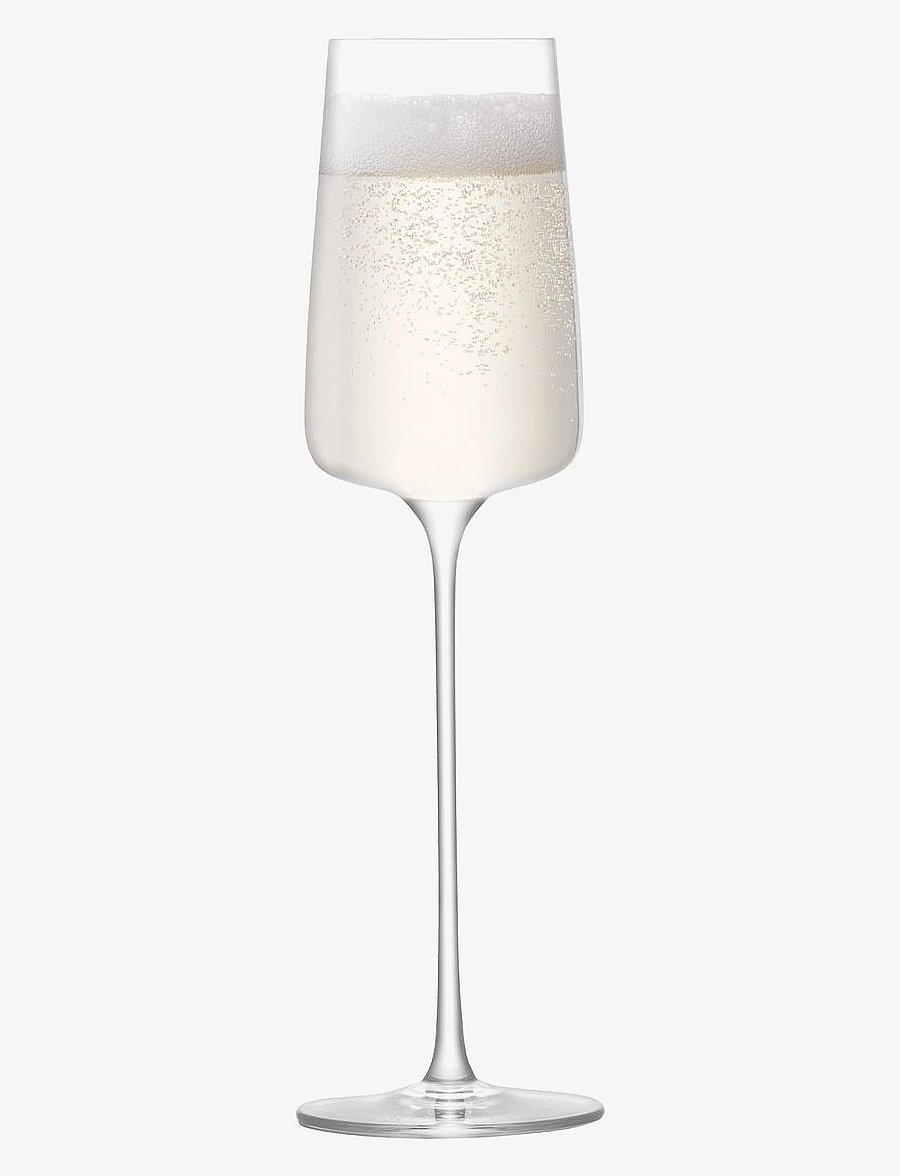LSA International - Metropolitan Champagne Flute 230ml Clear x 4 - Šampanjaklaasid - clear - 2