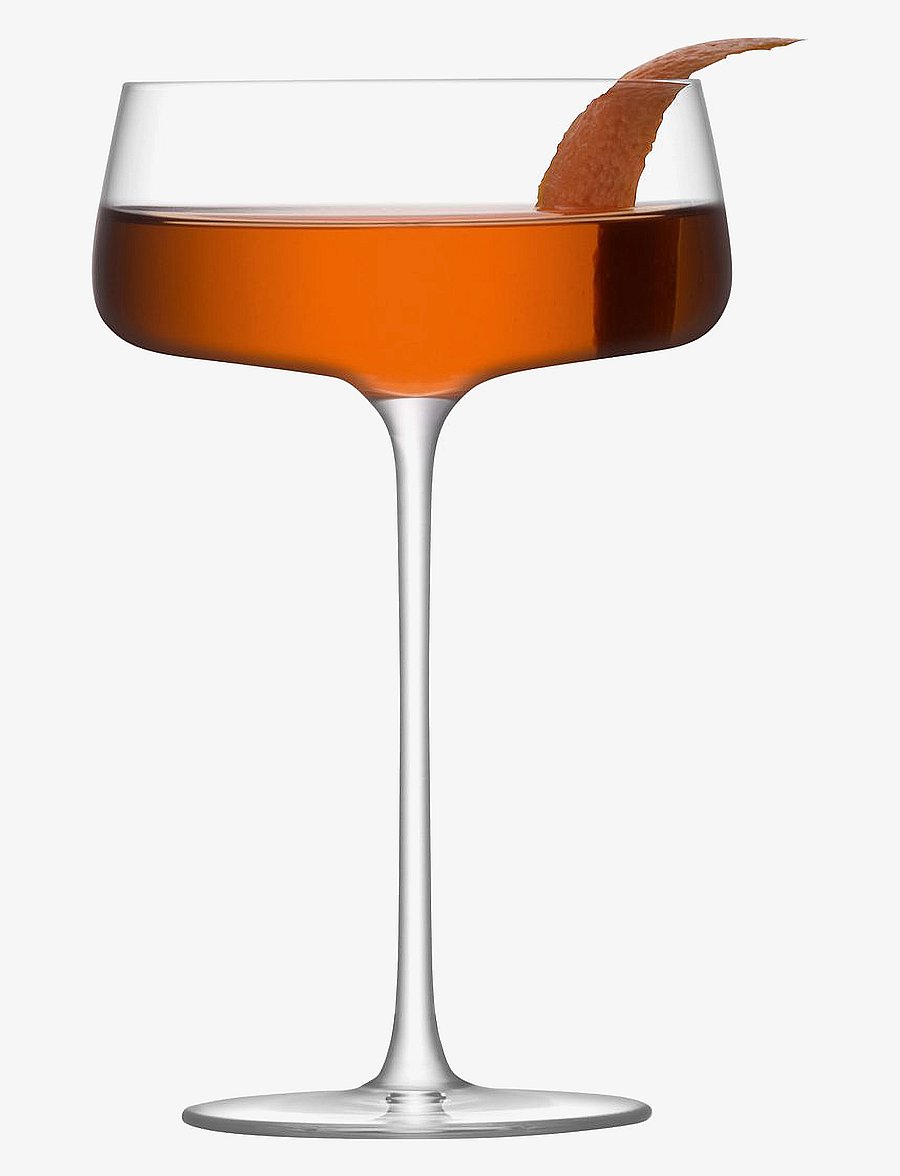 LSA International - Metropolitan Champagne Saucer Set 4 - Šampanjaklaasid - clear - 2
