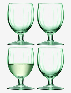 Mia Wine Glass Recycled/Part Optic Set 4, LSA International