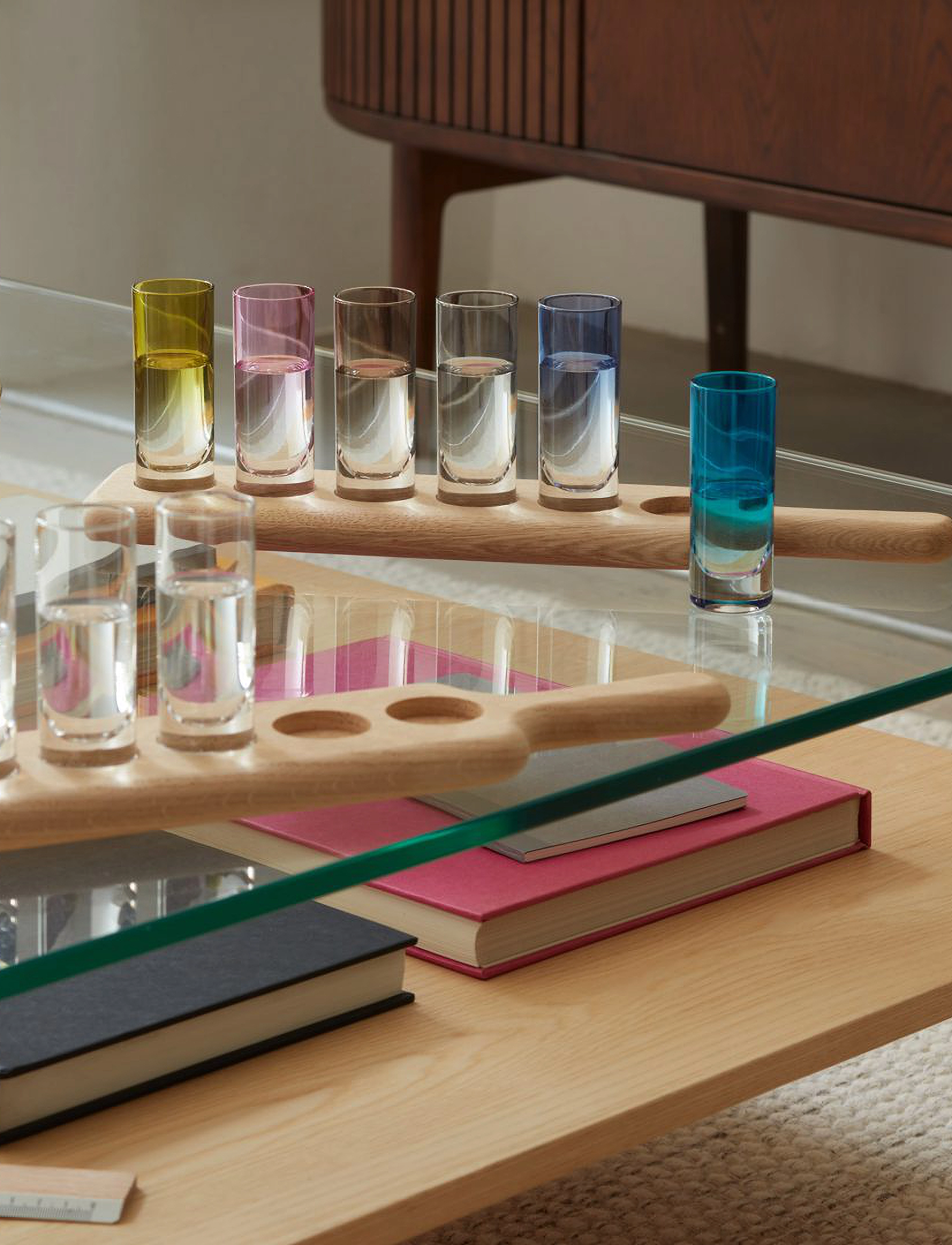 LSA International Vodka-Sæt Paddle Lsa, One Size, Nude, Glas > Shotglas, Unisex