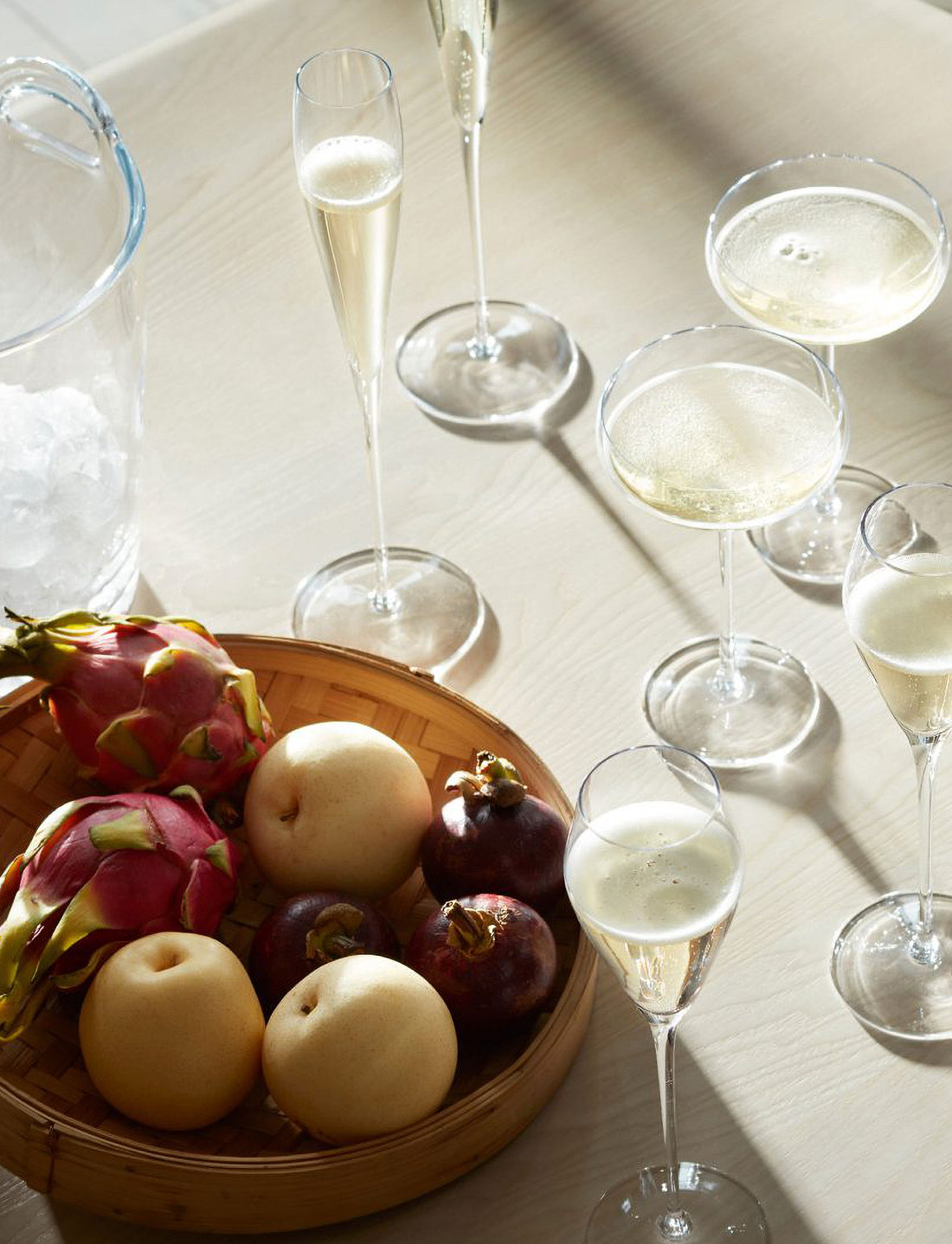 Set of discount 2 champagne flutes