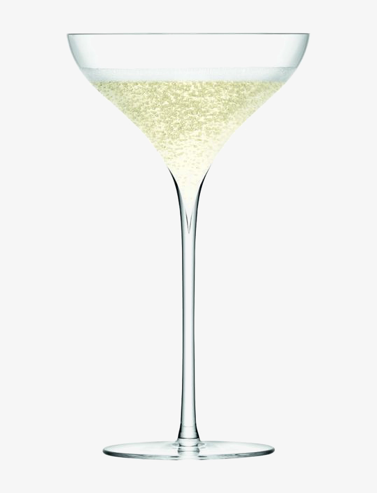 LSA International - Savoy Champagne Saucer Set 2 - clear - 2