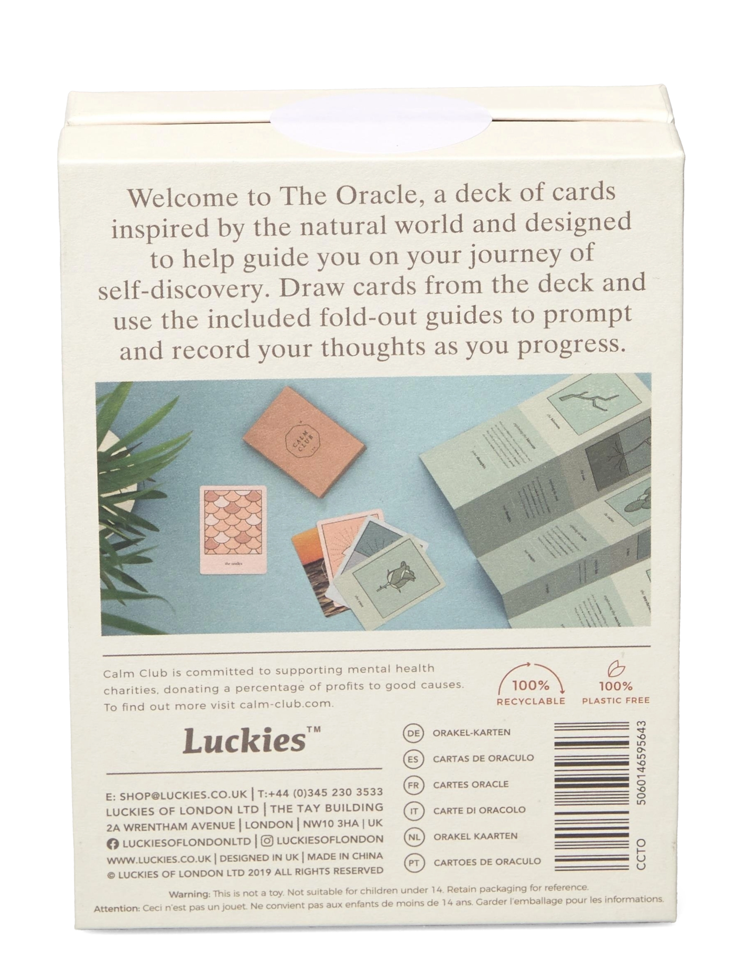 Luckies of London - Cards The Oracle Tarot - laveste priser - white - 1