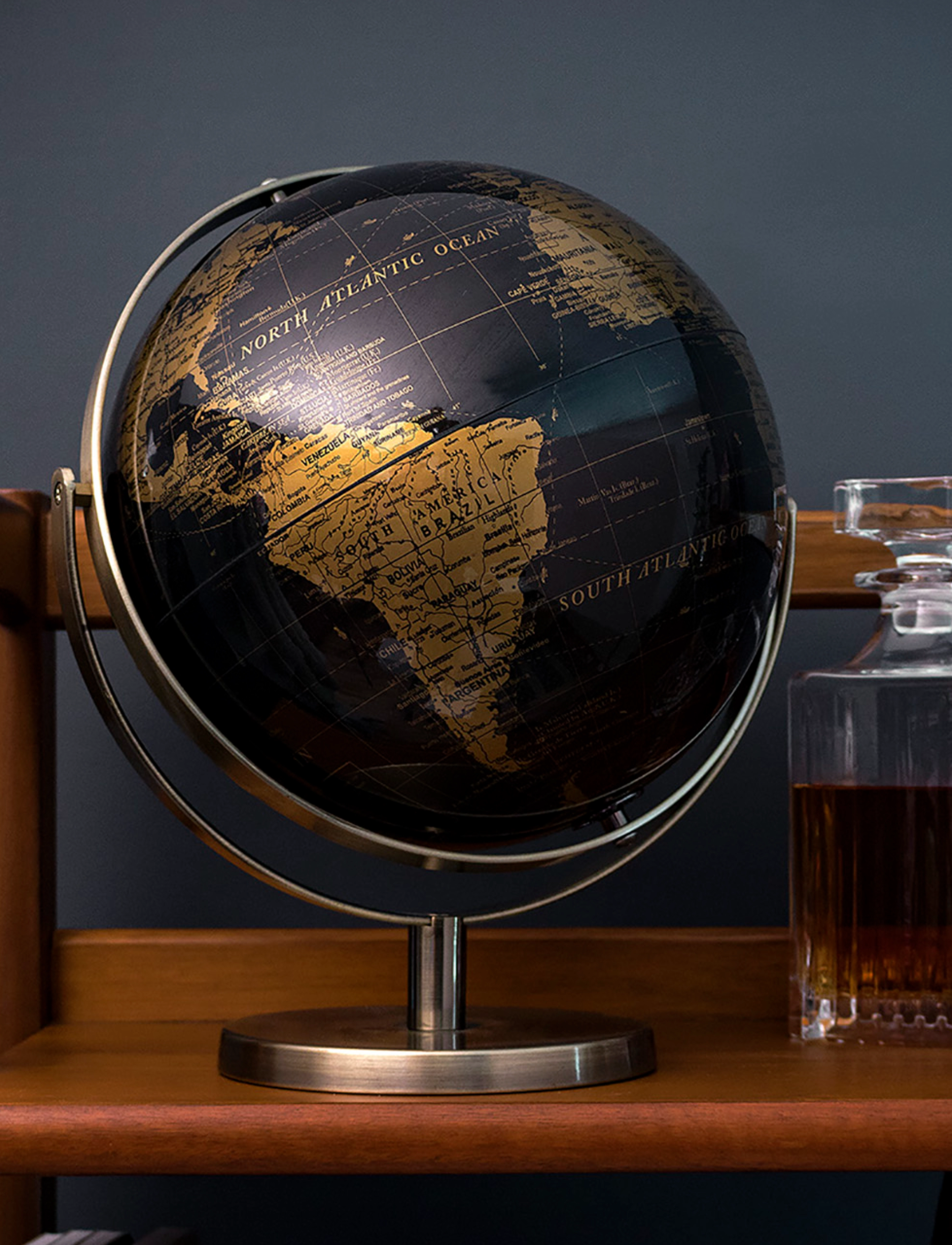Luckies of London - World tour Globe - black - 2