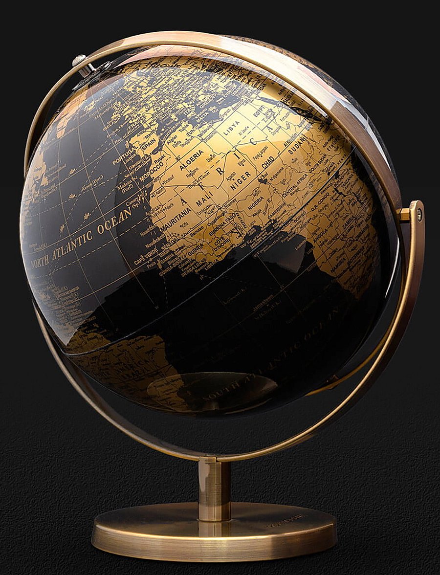 Luckies of London - World tour Globe - nach preis einkaufen - black - 3