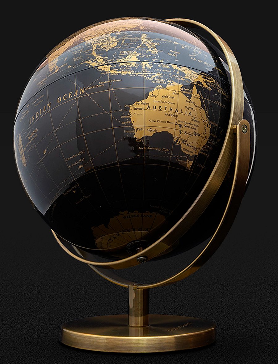 Luckies of London - World tour Globe - nach preis einkaufen - black - 4