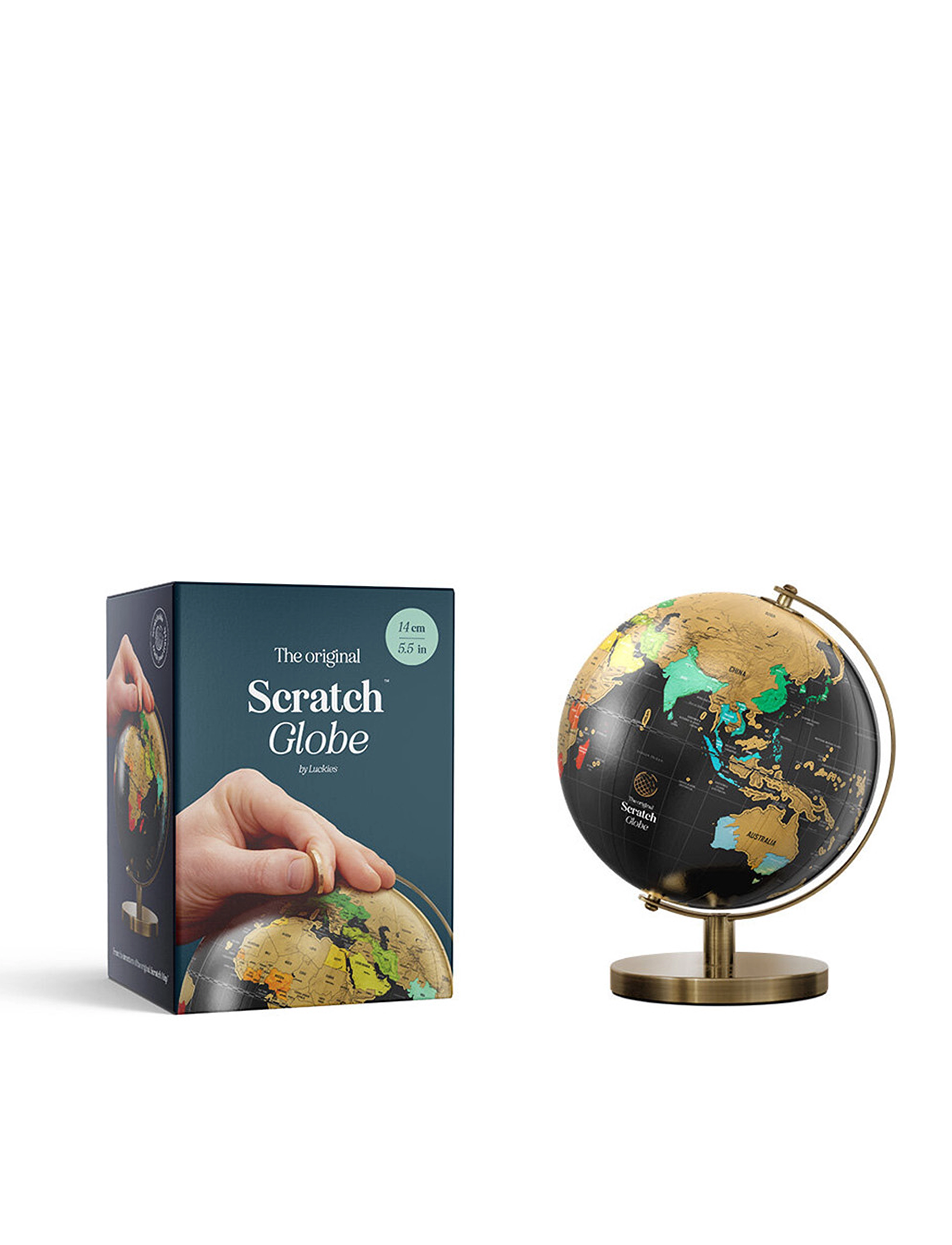 Luckies of London - Scratch Globe Small - verjaardagscadeaus - black - 2