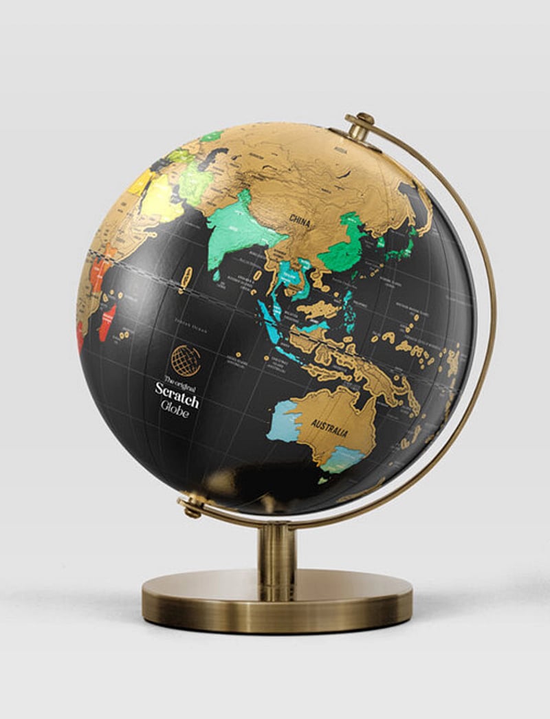 Luckies of London - Scratch Globe Small - geschenke unter 100€ - black - 3