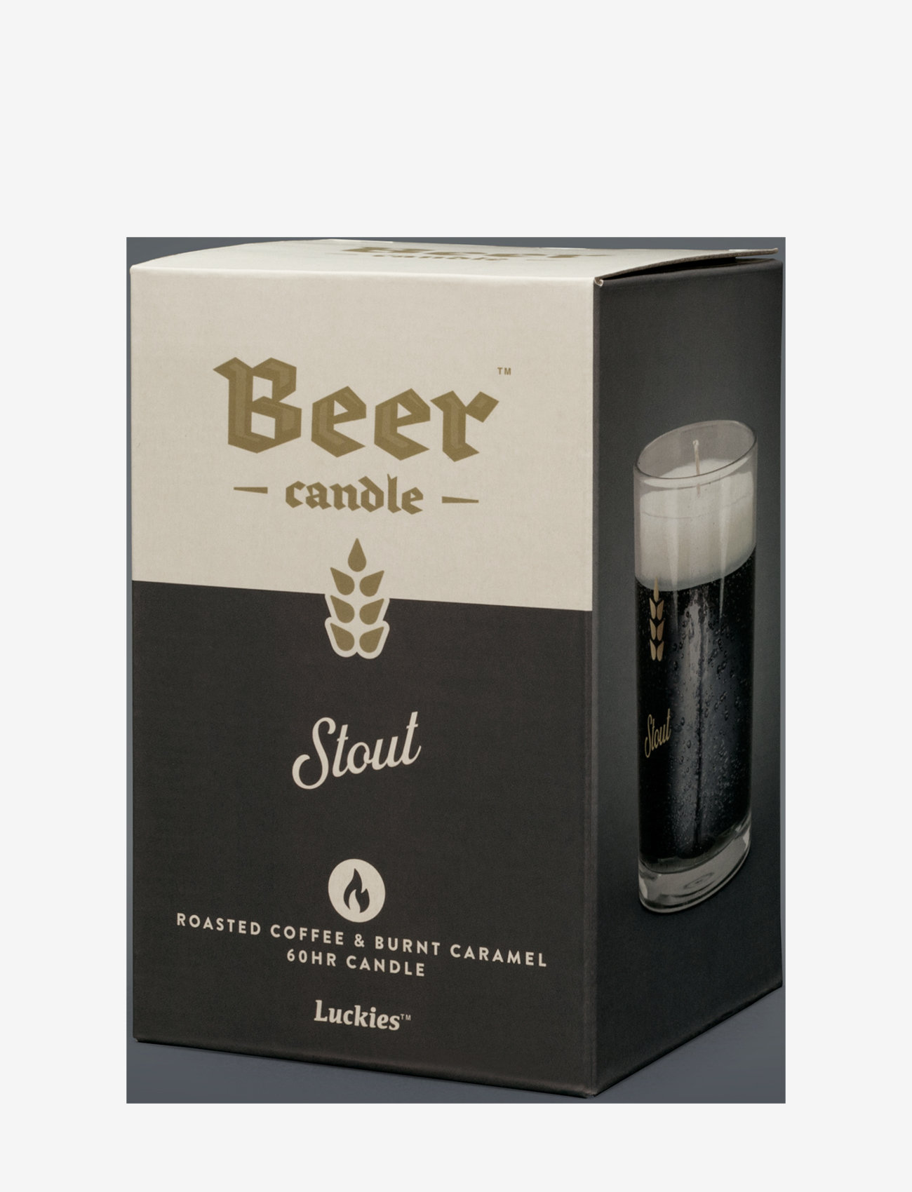 Luckies of London - Beer Candle Stout - black - 3