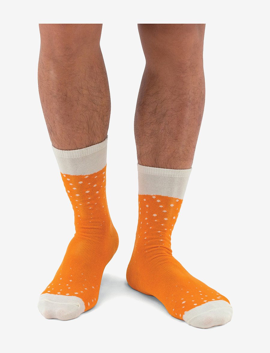 Luckies of London - Beer Socks Ipa - tennissocken - orange - 1
