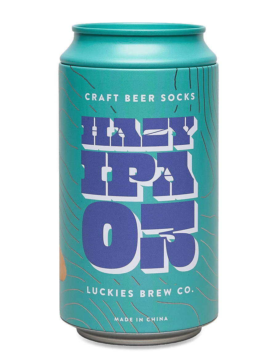 Luckies of London - Beer Socks Ale Hazy Ipa - tennissocken - green - 2