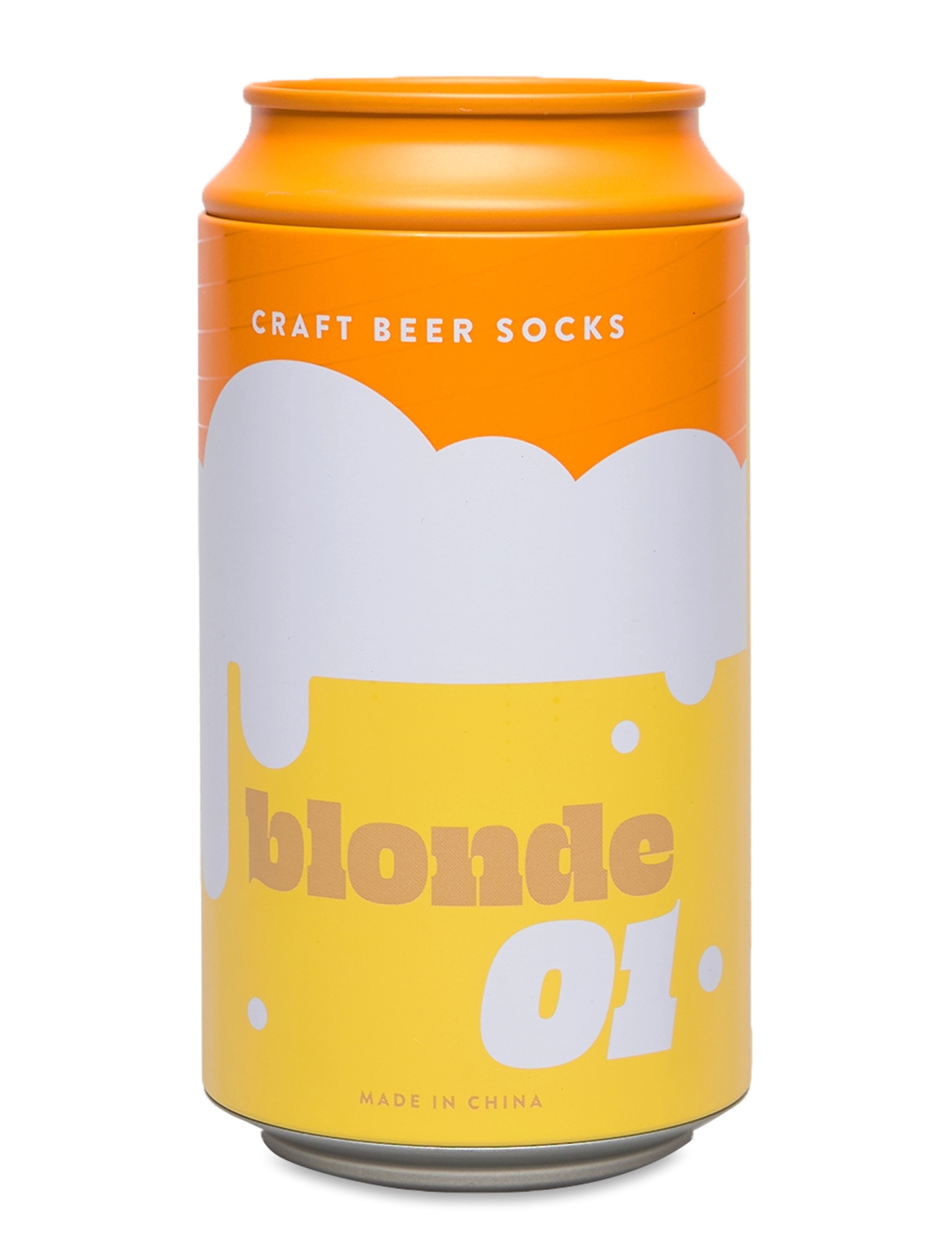Luckies of London - Beer Socks Lager Blonde - zemākās cenas - yellow - 2