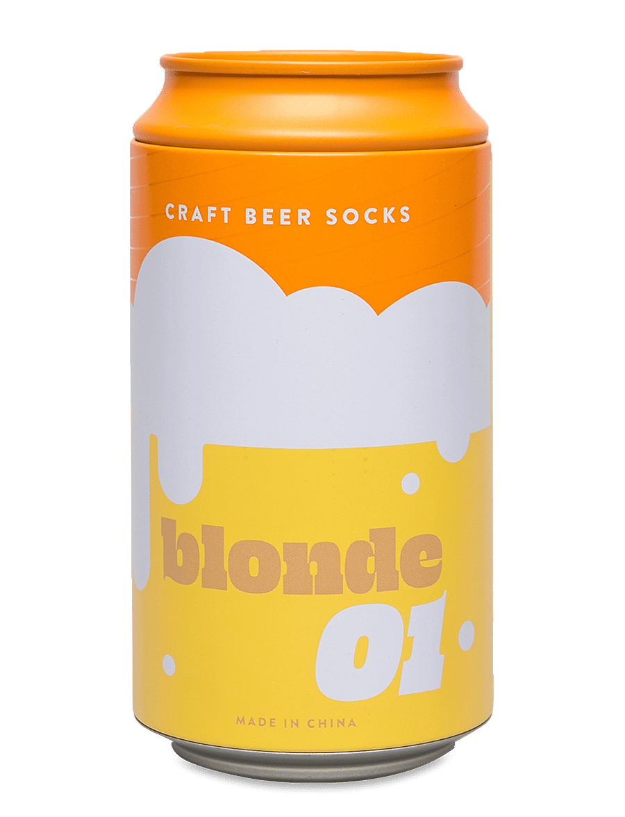 Luckies of London - Beer Socks Lager Blonde - tennissocken - yellow - 2