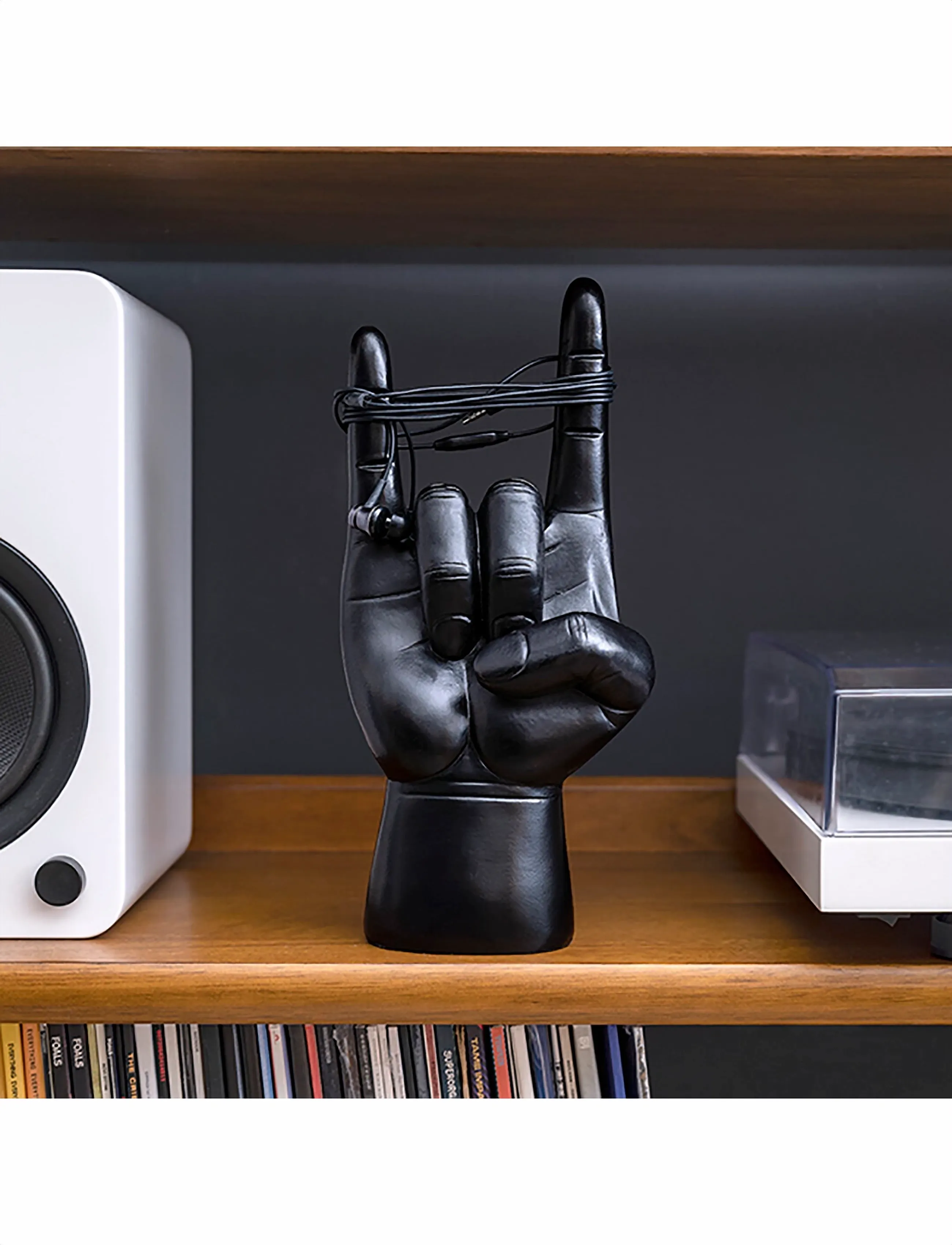 Luckies of London - Headphone Holder Rock On Black - black - 3