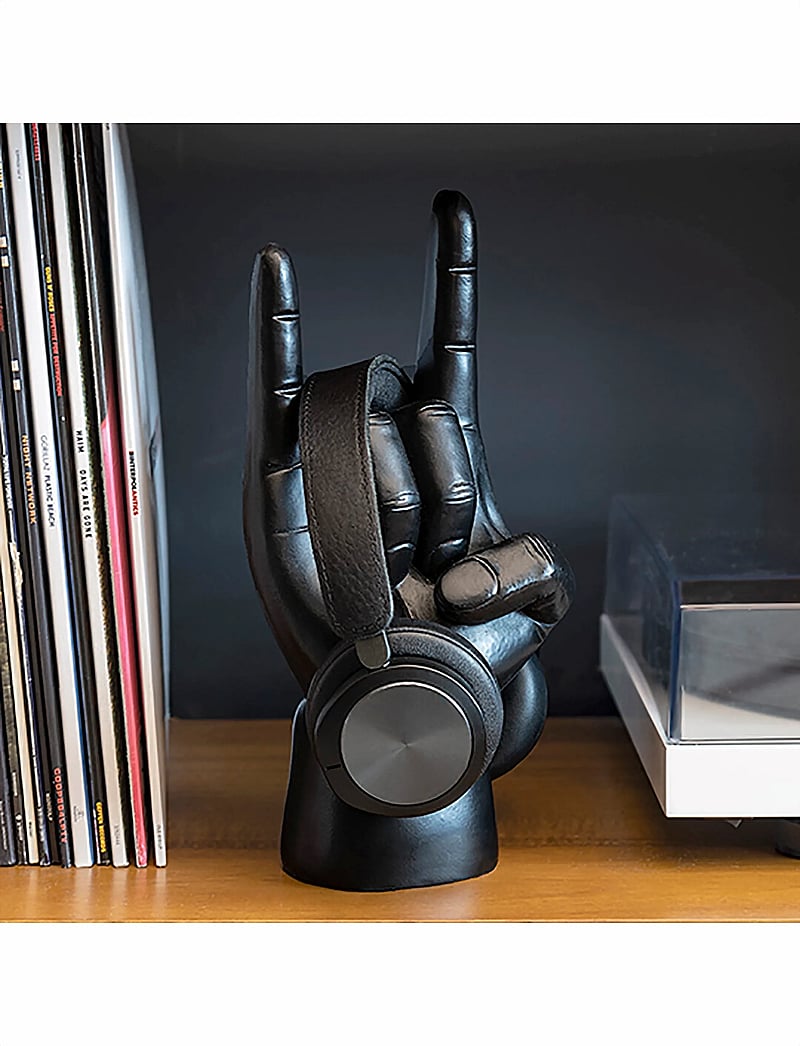 Luckies of London - Headphone Holder Rock On Black - ordnere - black - 3