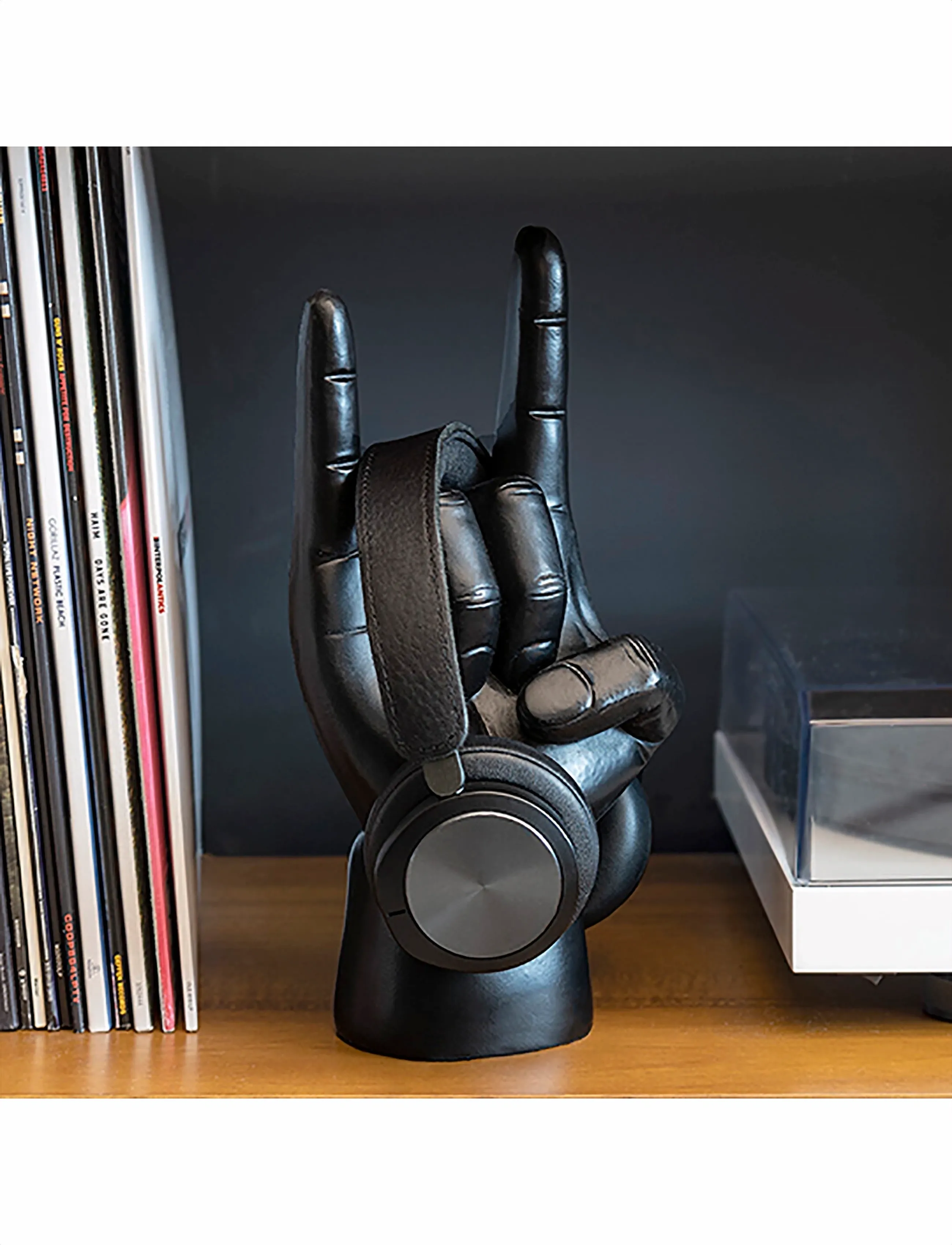 Luckies of London - Headphone Holder Rock On Black - black - 4