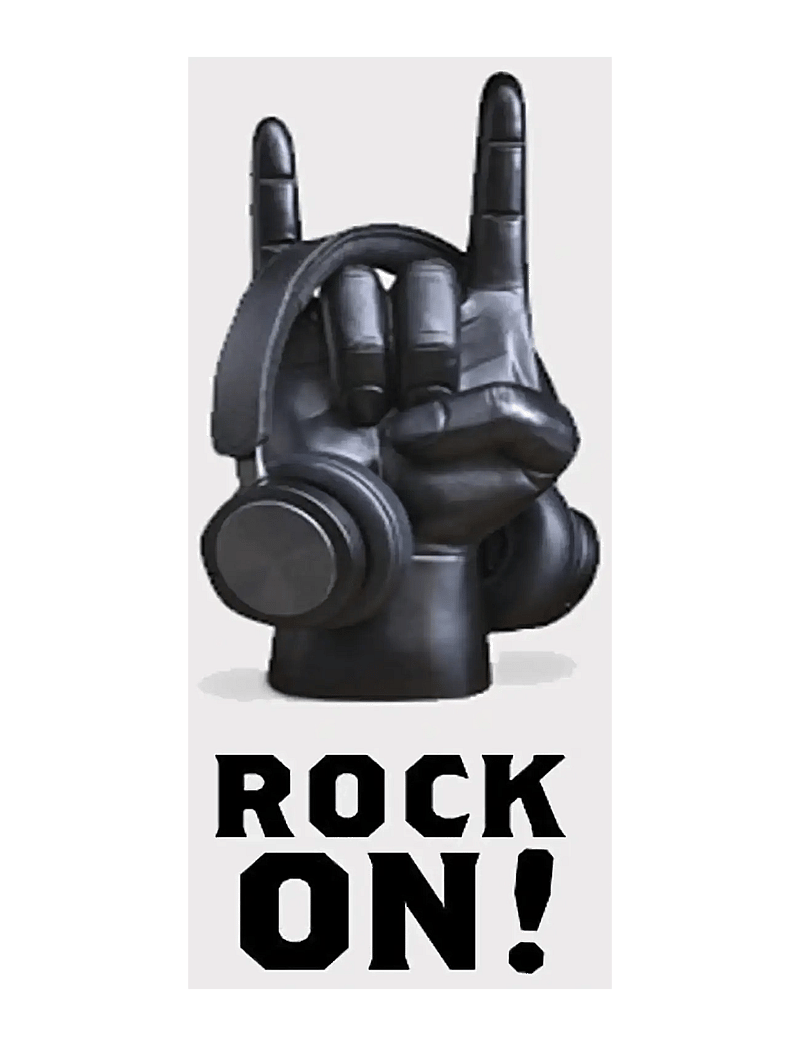 Luckies of London - Headphone Holder Rock On Black - organiserare - black - 1