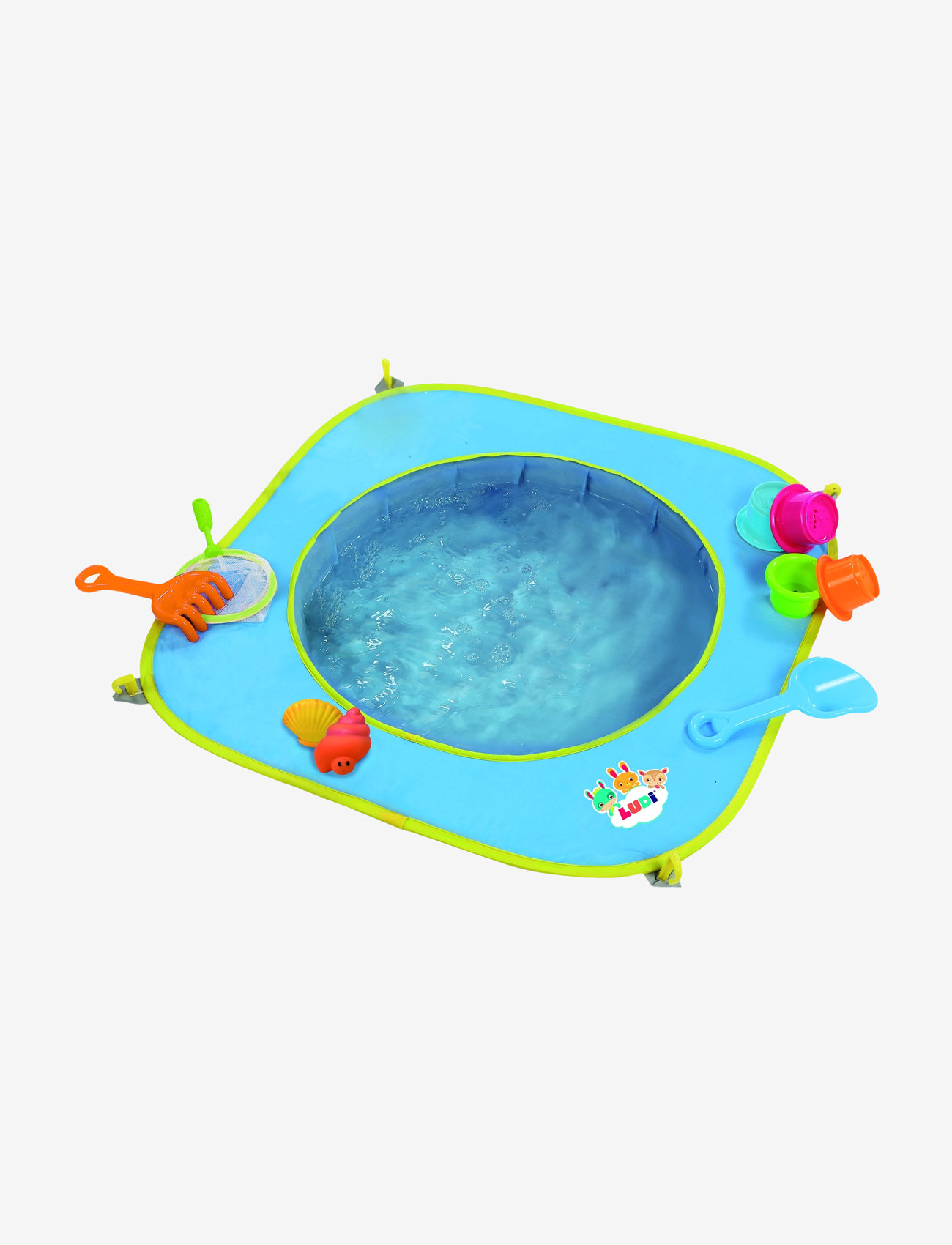 Ludi - Pop-up beach pool - blue - 0