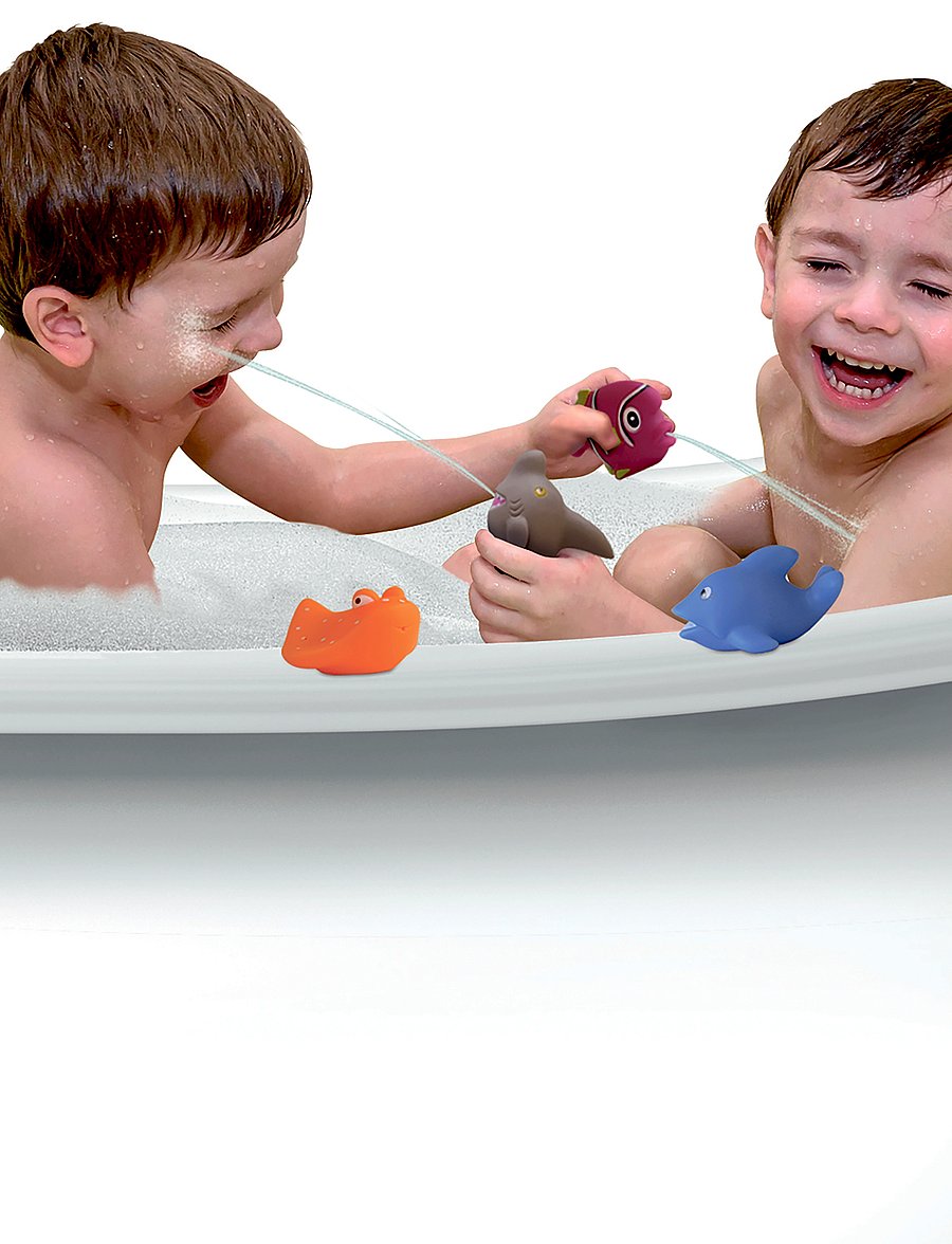 Ludi - Bath animals - Fish - bad - multicolor - 3