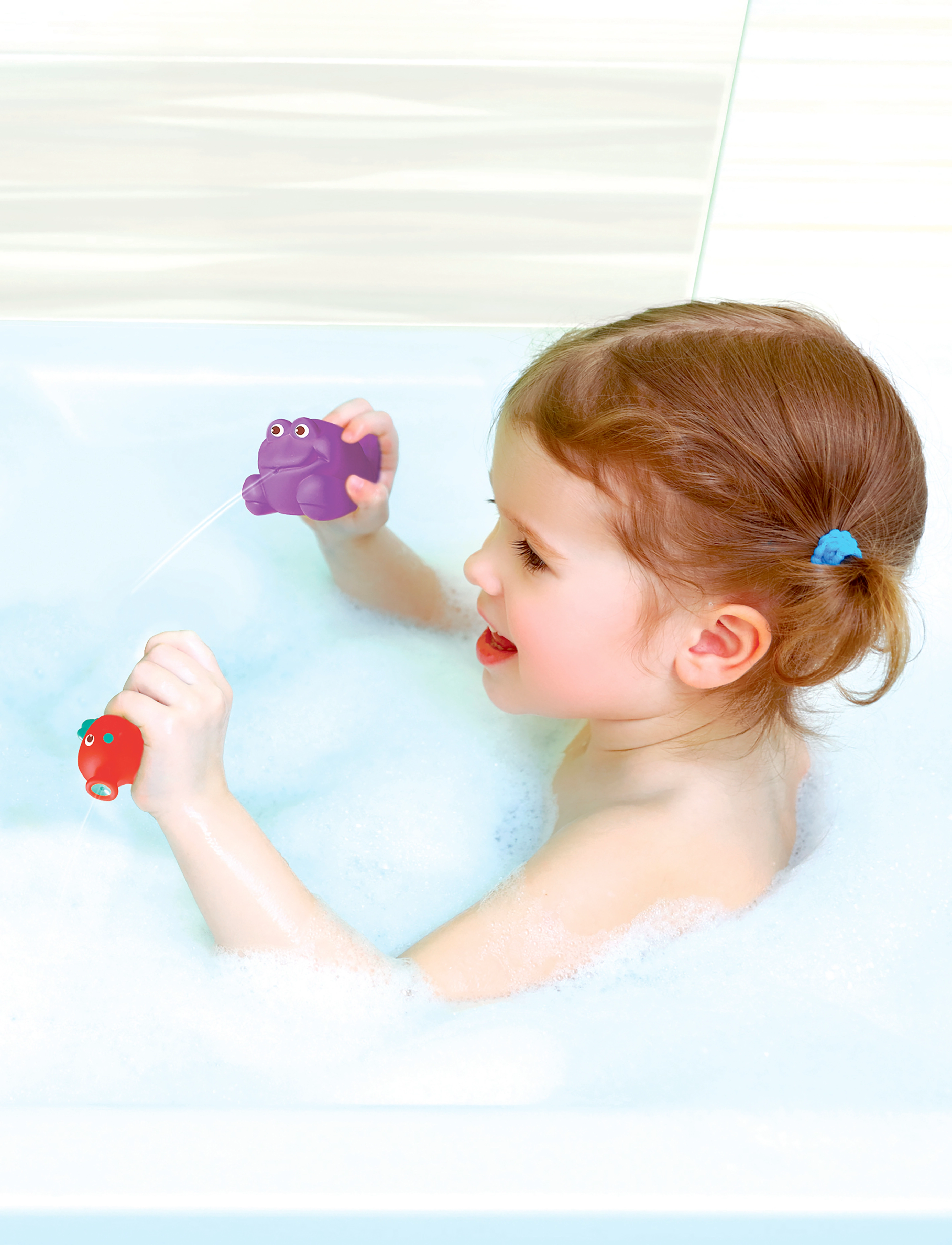 Ludi Bath Animals - Marine Animals, One Size, Multi/patterned, Bath & Water Legetøj > Bath Legetøj, Børn