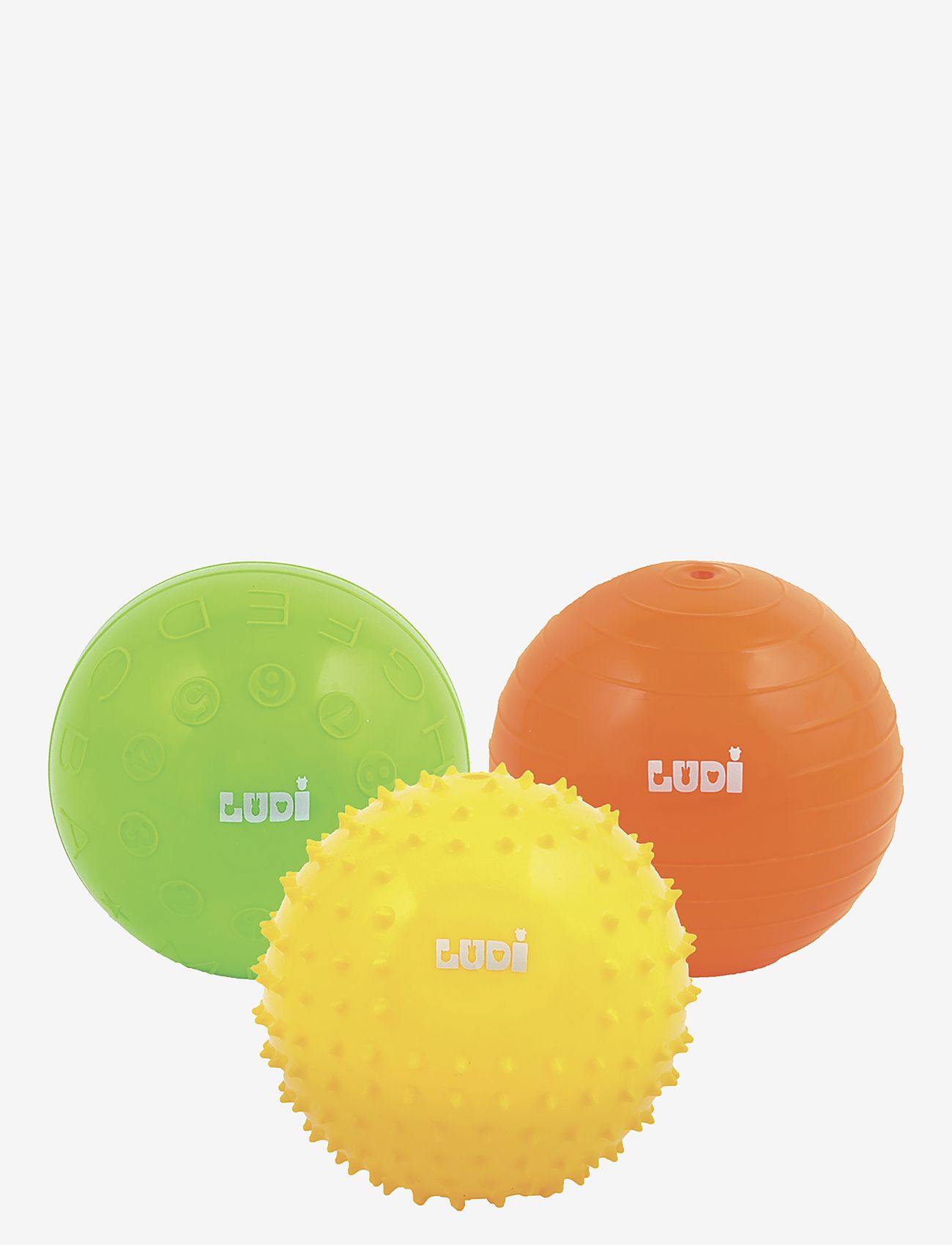 Ludi - Sensory balls - 3 pcs. - multicolor - 0