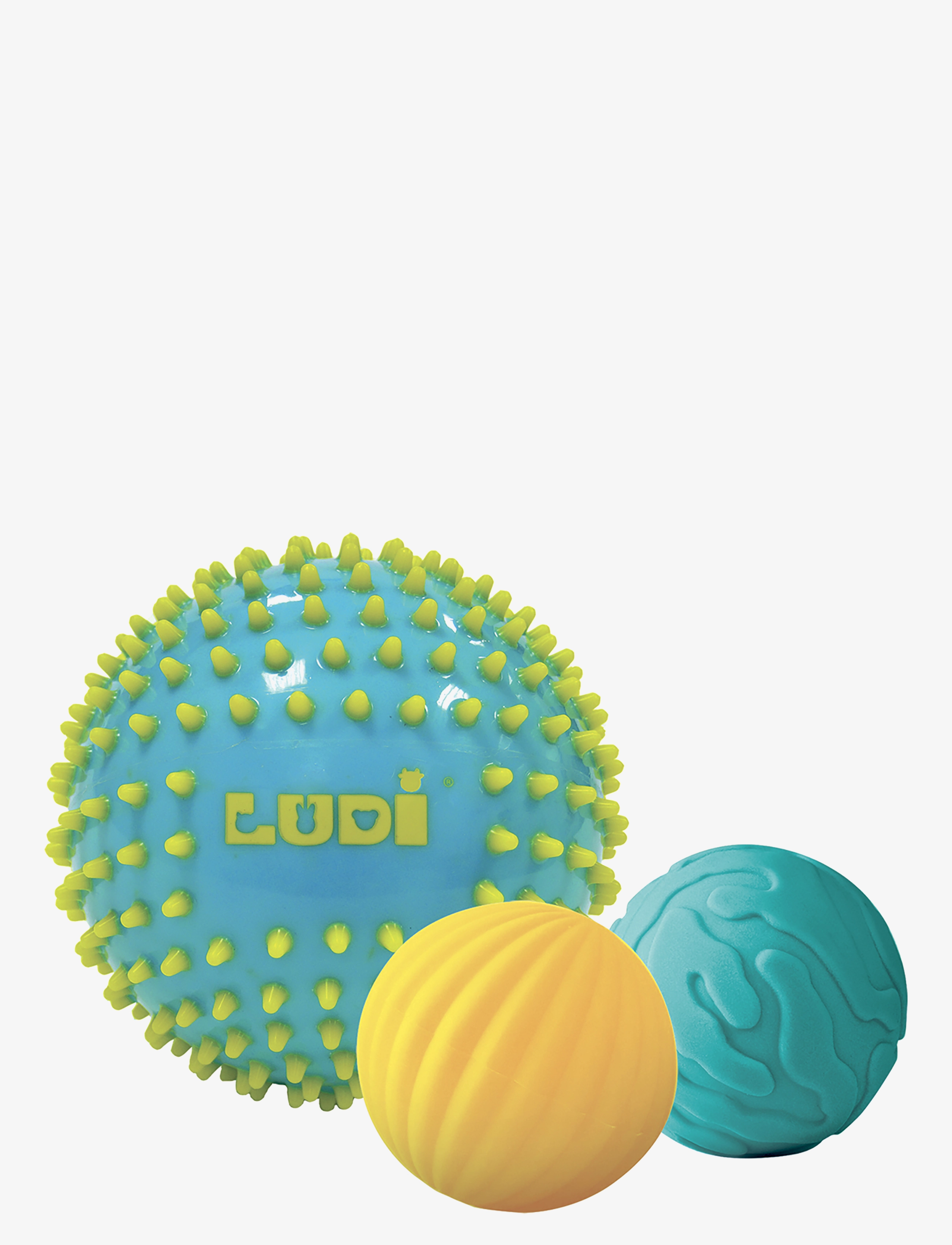 Ludi Sensory ball set - Legetøj - BLUE / blue