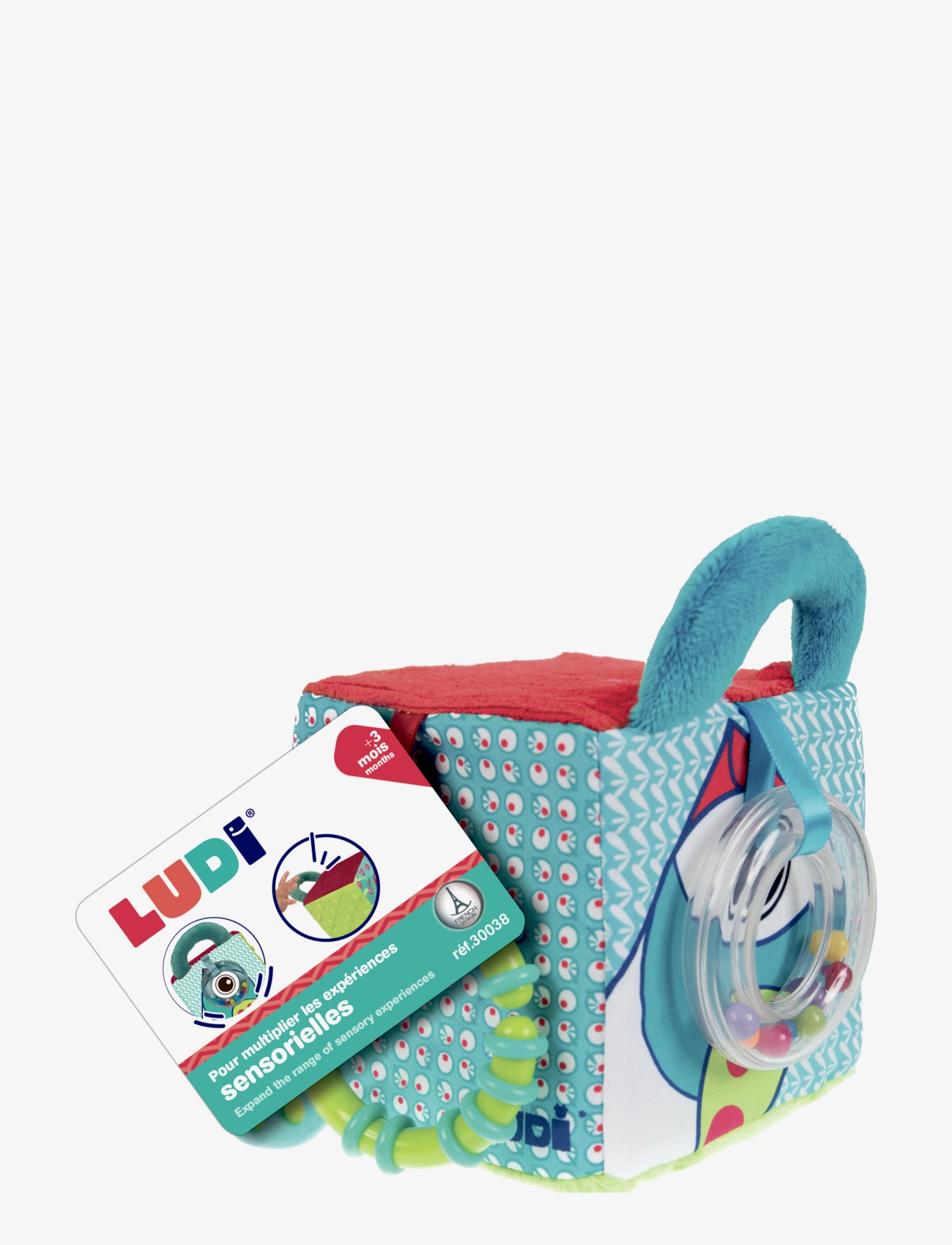 Ludi - Activity cube - multicolor - 1