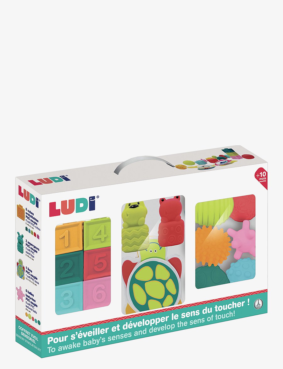 Ludi - Play set - staflanlegir kubbar - multicolor - 2