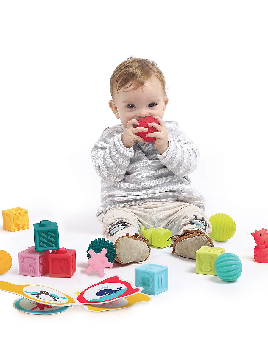 Ludi - Play set - staflanlegir kubbar - multicolor - 0