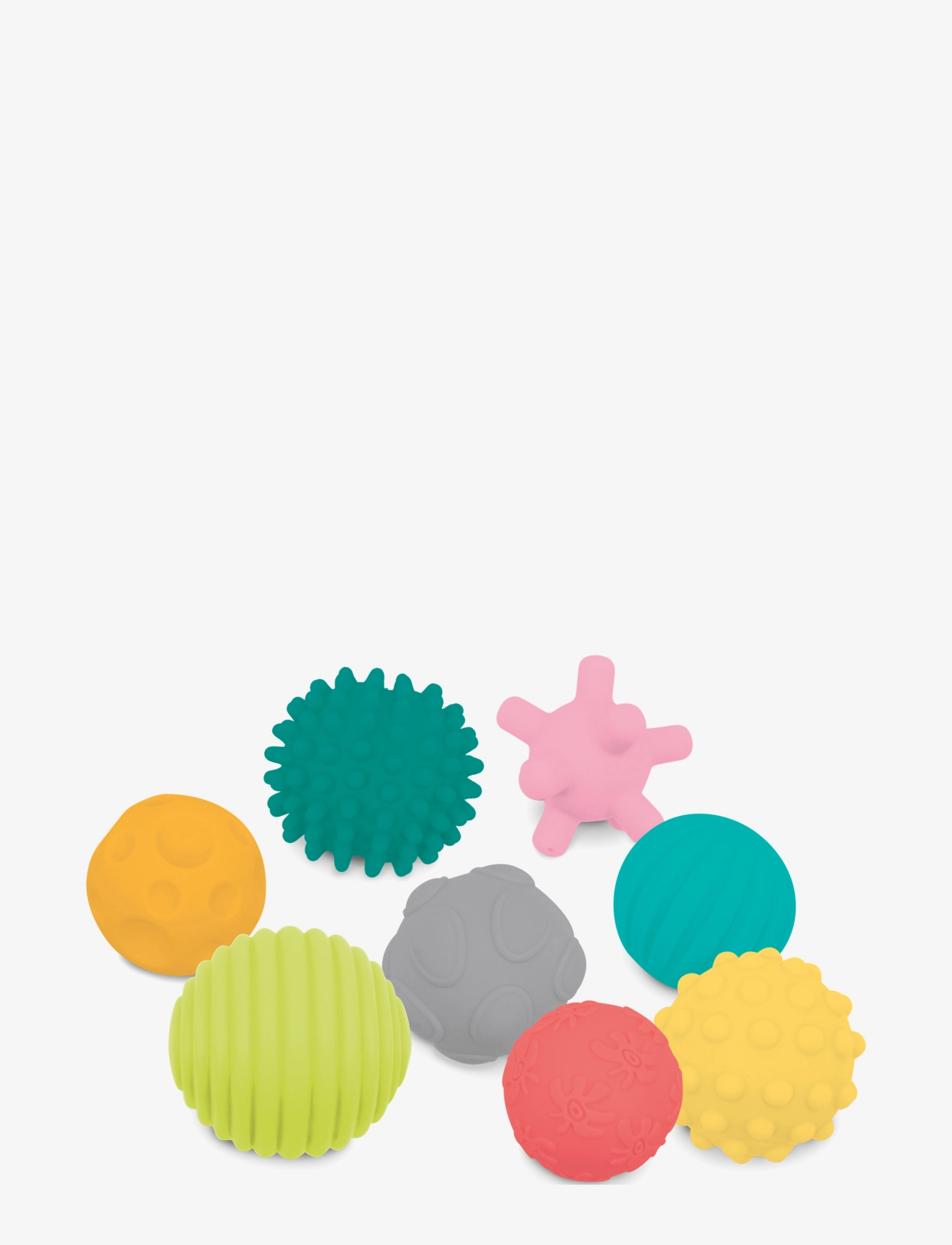 Ludi Sensory balls - 8 pcs - 4 for 3 - MULTICOLOR / multi