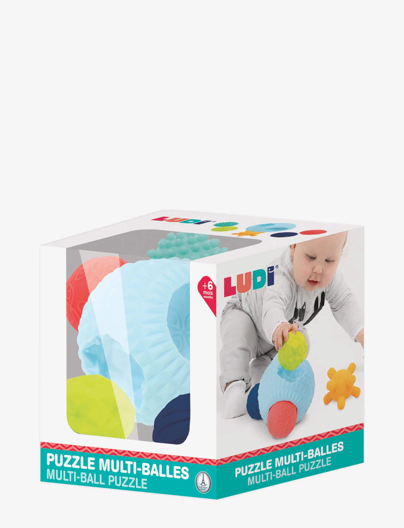 Ludi - Multi-ball Puzzle - laveste priser - multicolor - 3
