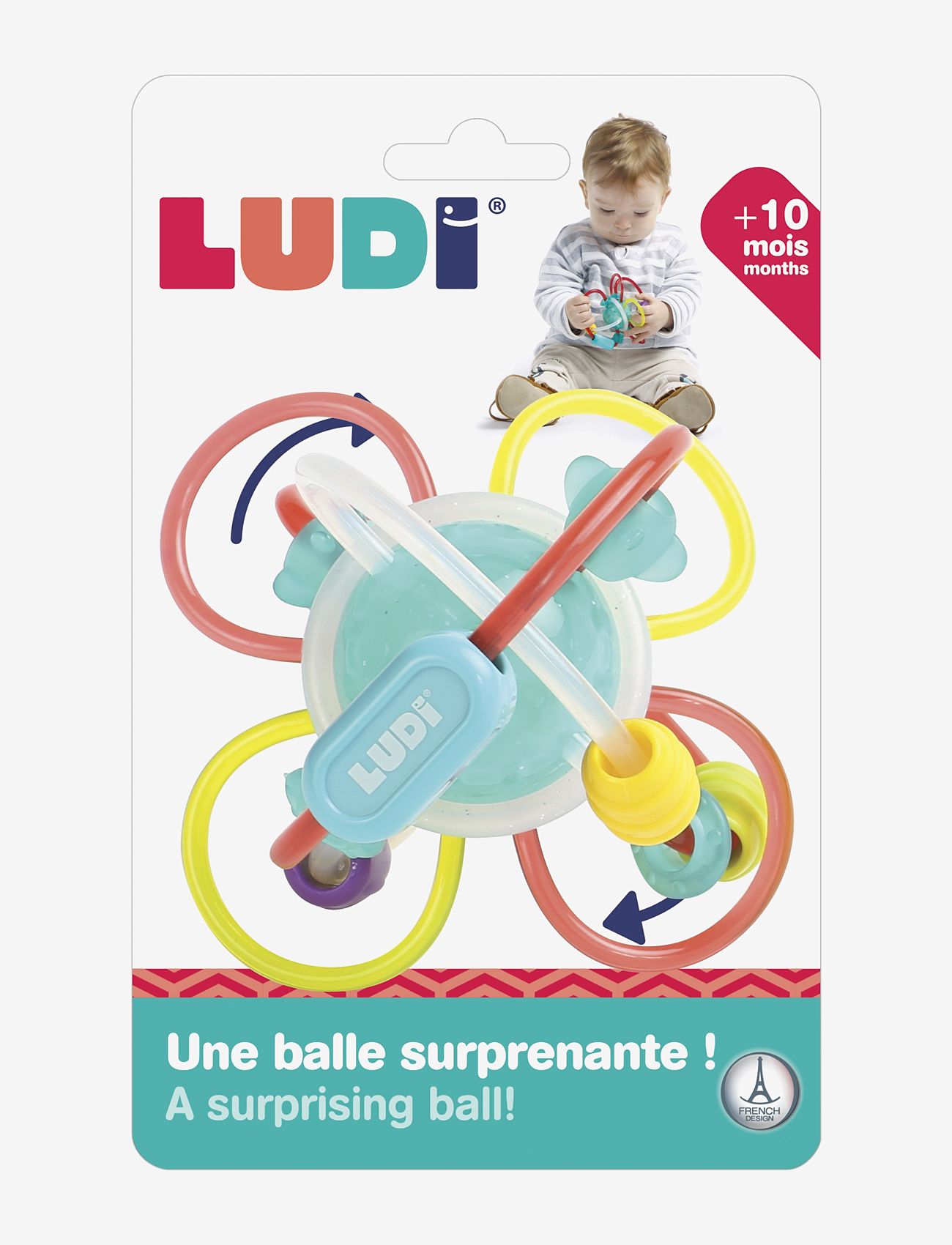 Ludi - Twist Ball - multicolor - 1