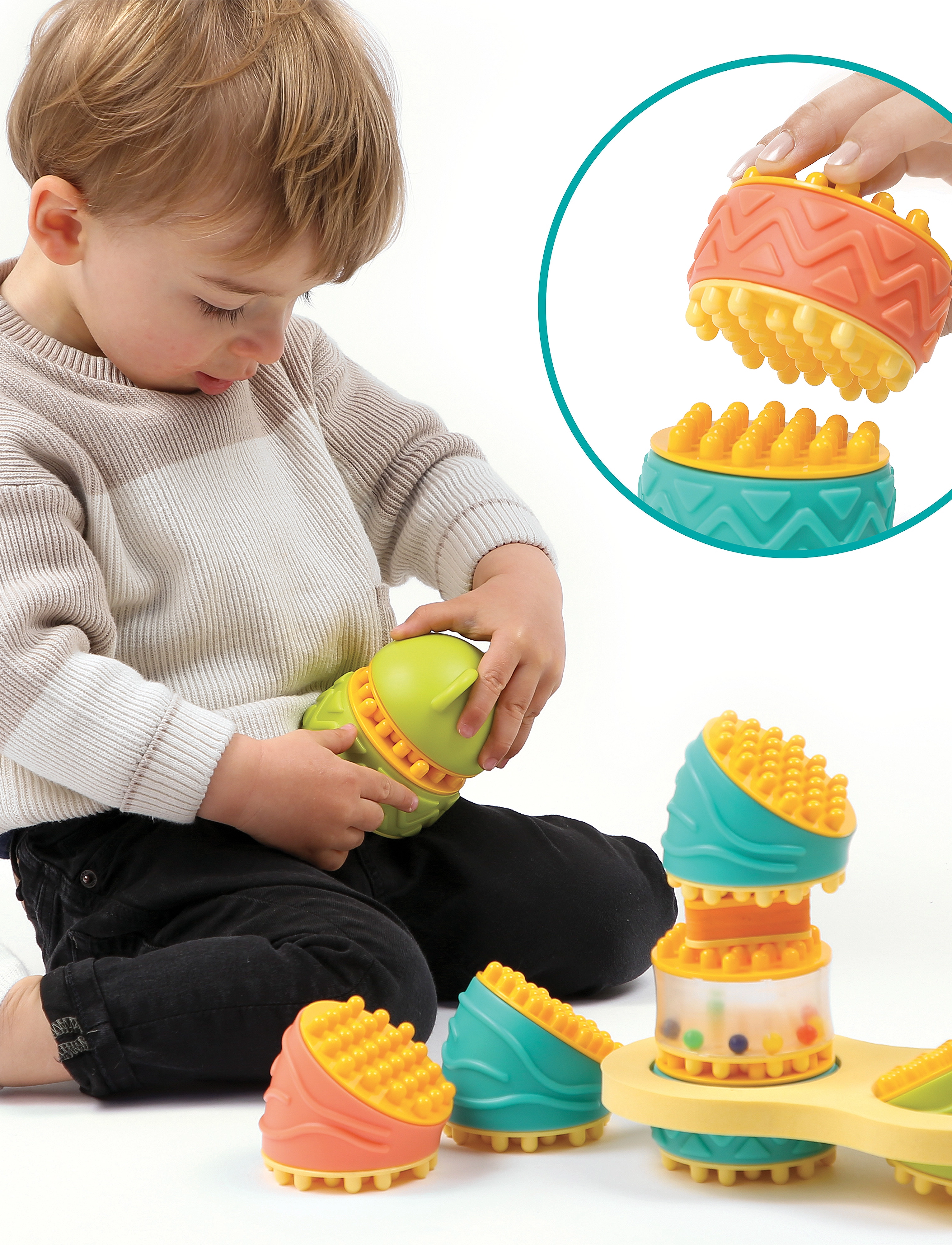 Ludi Construction Set With 20 Parts, Børn, Activity Legetøj, Multi/mønstret, Str: ONE SIZE