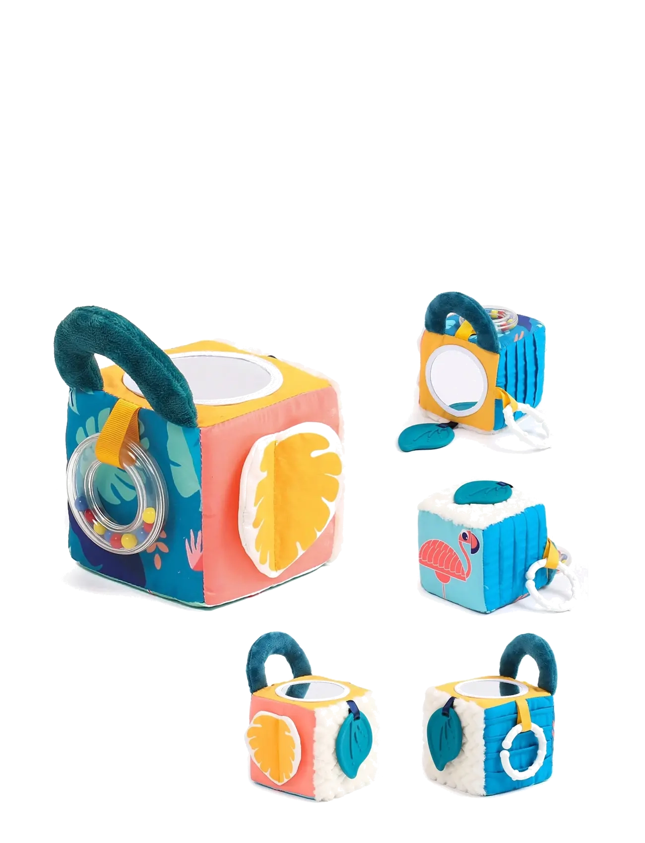 Ludi - Activity cube - Jungle - gagnvirk leikföng - multicolor - 2