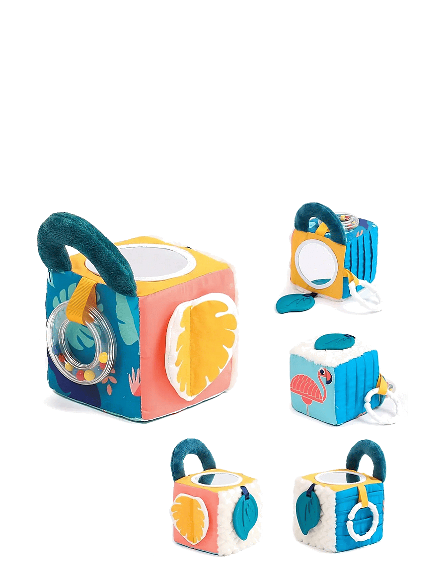 Ludi - Activity cube - Jungle - gagnvirk leikföng - multicolor - 2
