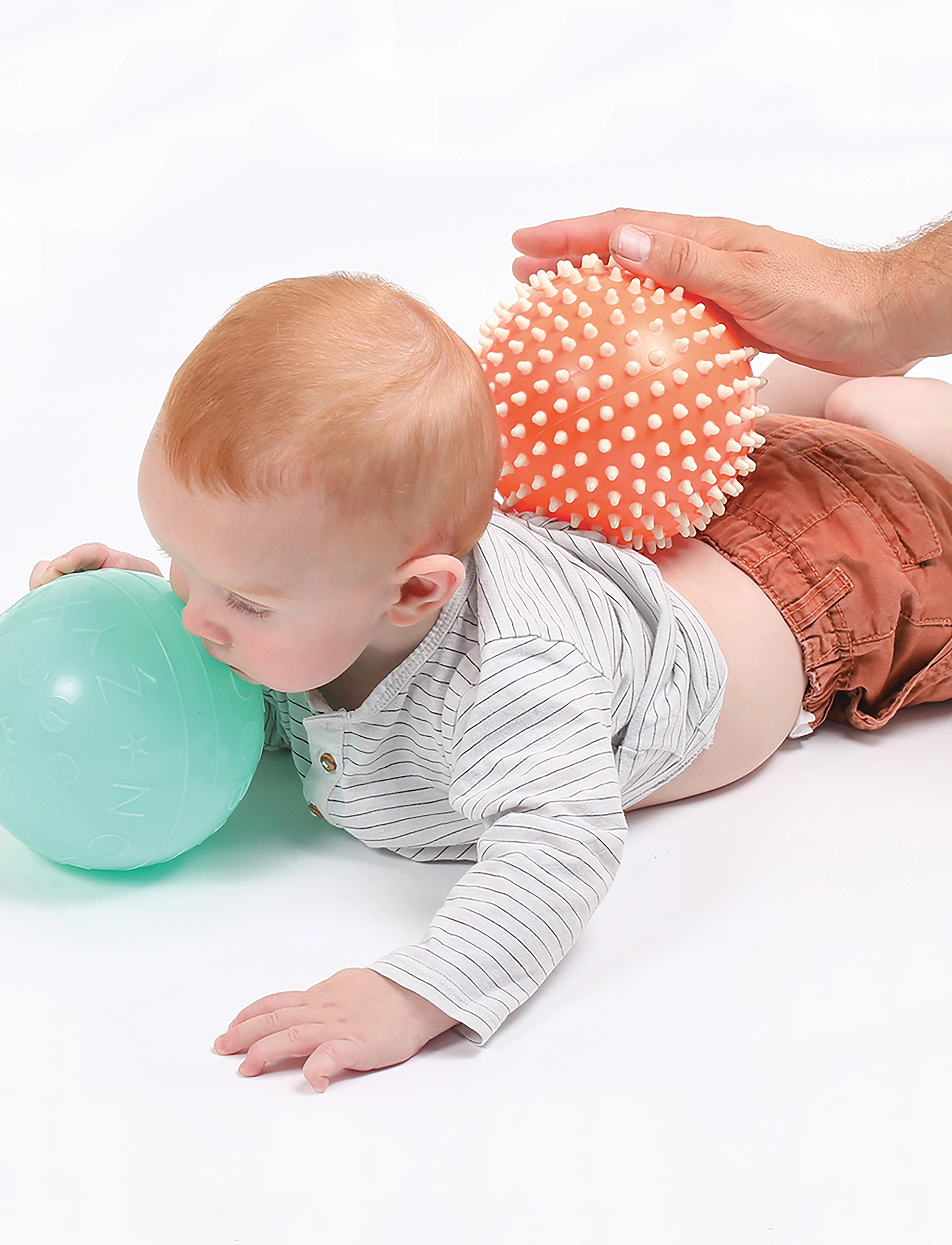 Ludi Sense Balls - 2 Pcs, One Size, Multi/patterned, Educational Legetøj > Activity Legetøj, Børn