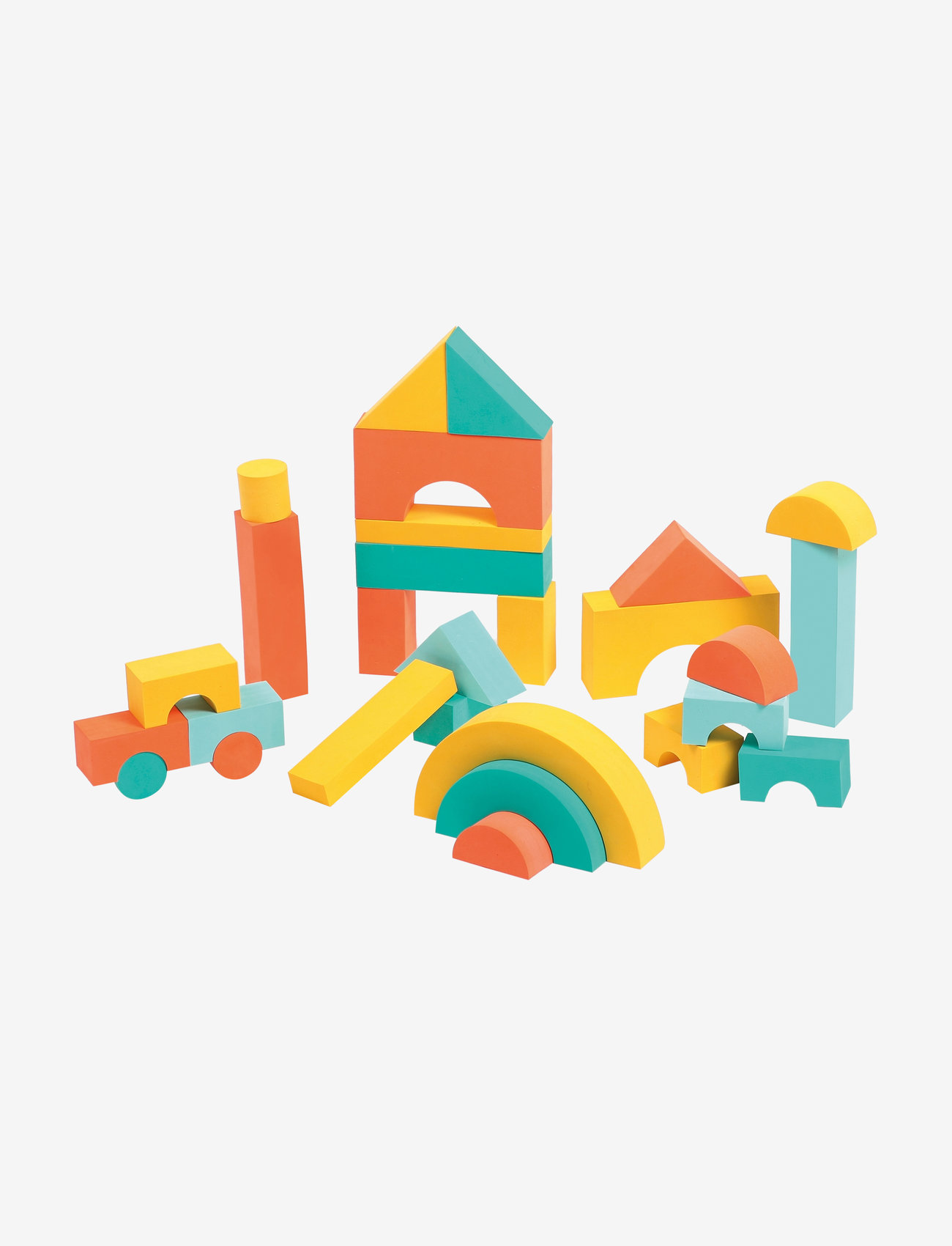 Ludi - Foam blocks - rakennuspalikat - multicolor - 1