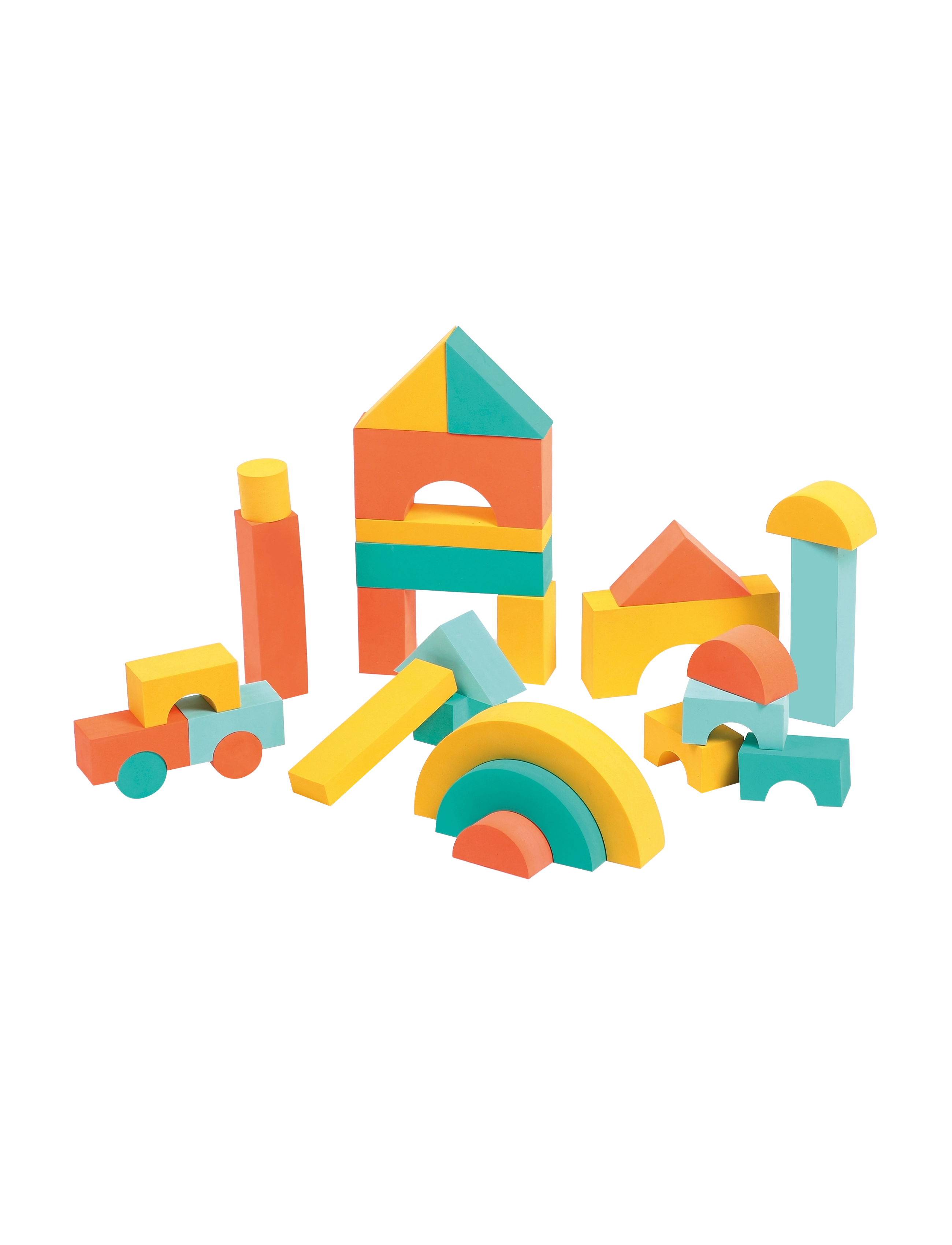 Ludi Foam blocks - 4 for 3 - MULTICOLOR / multi