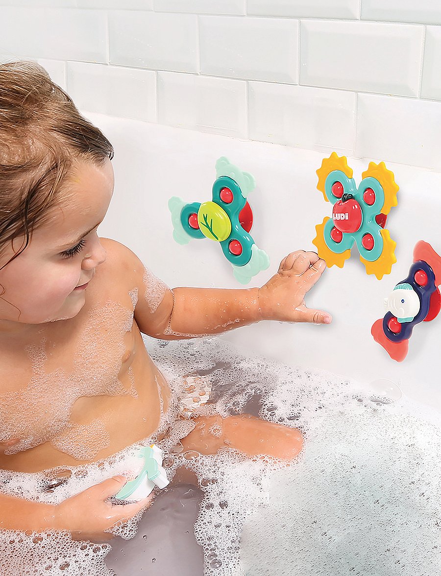 Ludi - Baby Spinners - bath toys - multicolor - 3
