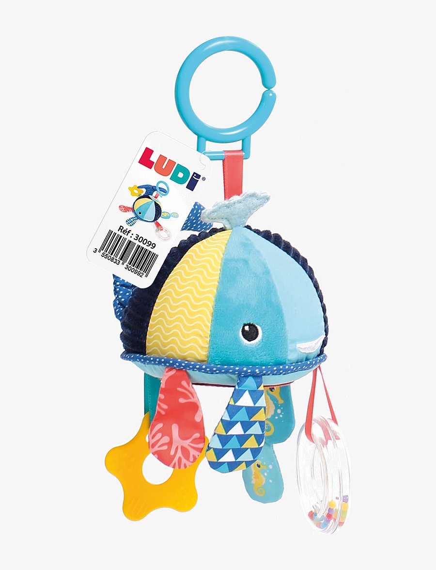 Ludi - Activity Hanger - Whale - babyleksaker - multicolor - 4