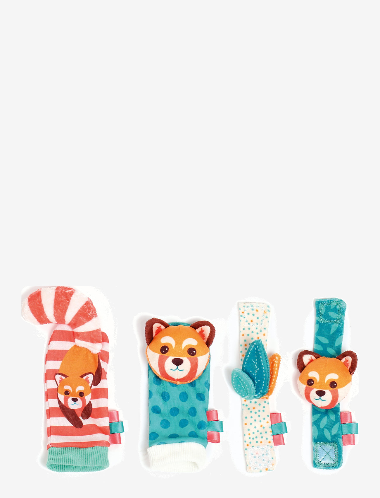 Ludi - Foot and Hand Rattle - rattles - multicolor - 1
