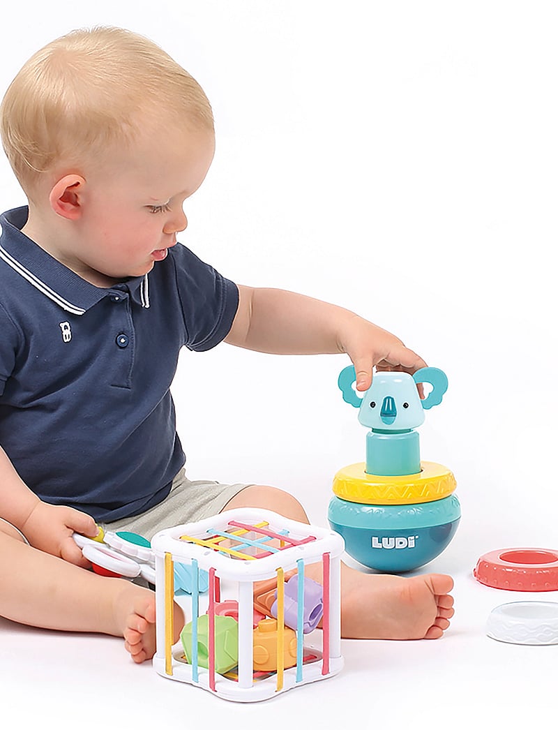 Ludi - Manipulation box with accessories - flokkunarbox leikfanga - multicolor - 0