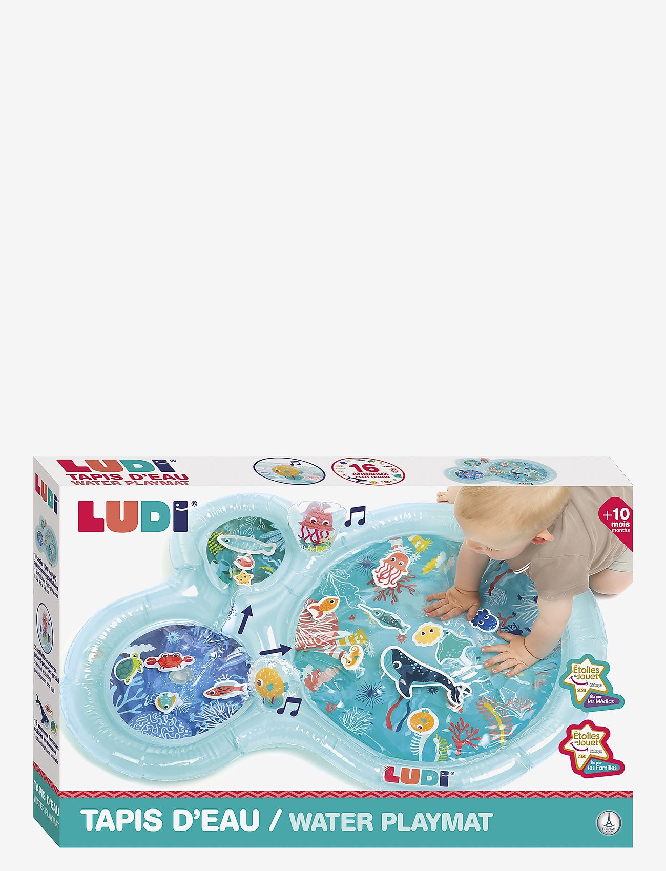 Ludi - Water Play Mat - badelegetøj - multicolor - 3