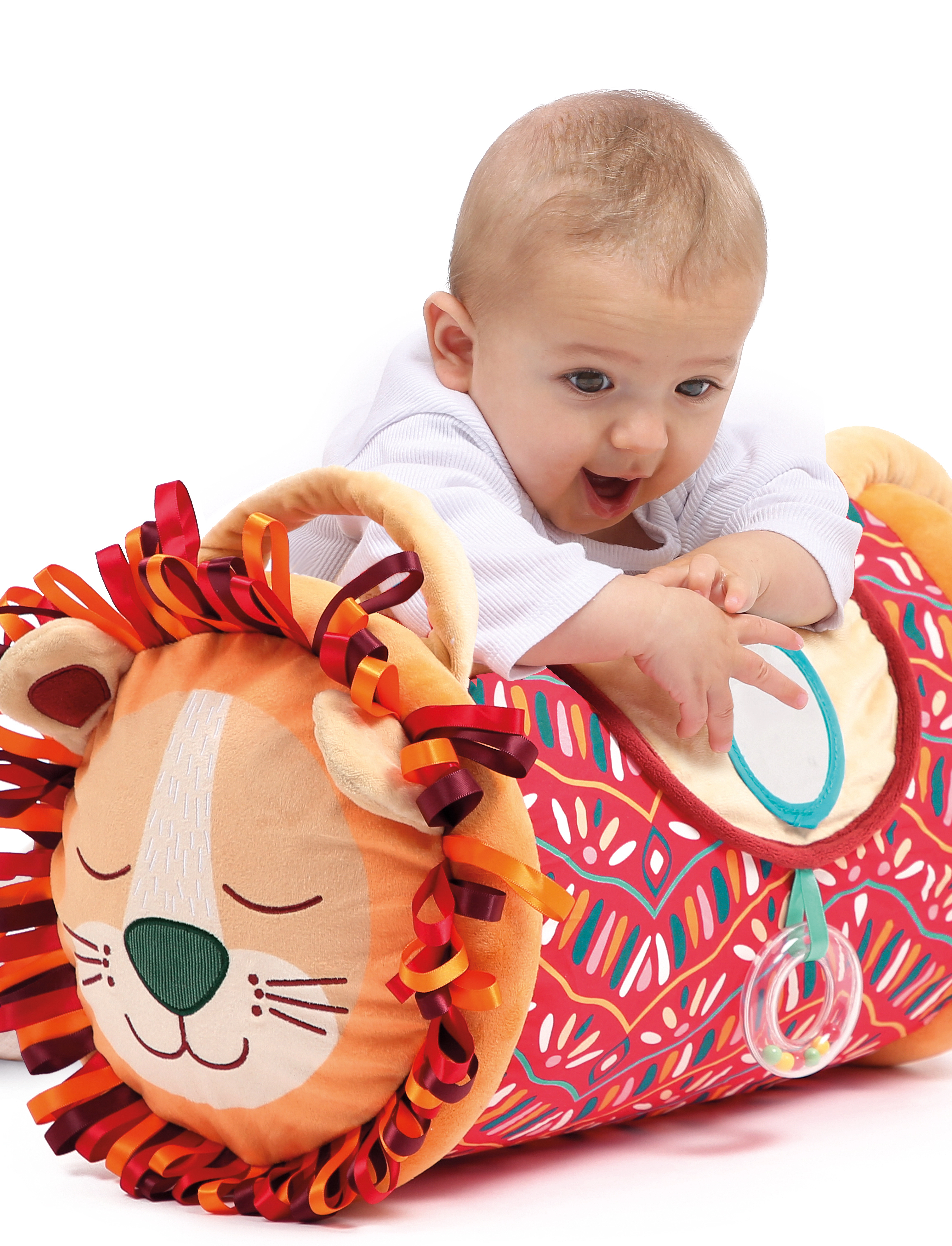 Ludi - Baby Roller - Lion - laveste priser - multicolor - 4