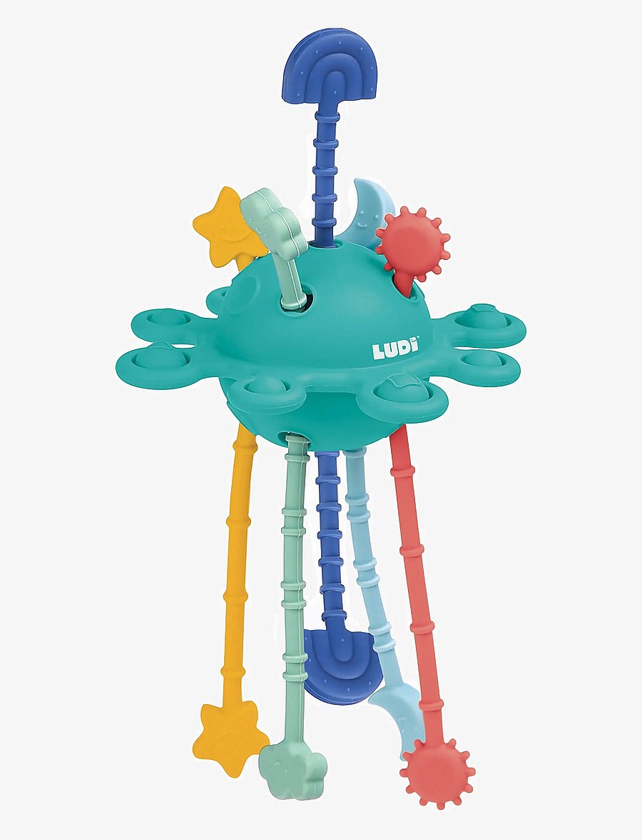 Ludi - Zipper Toy - babyleksaker - multicolor - 2