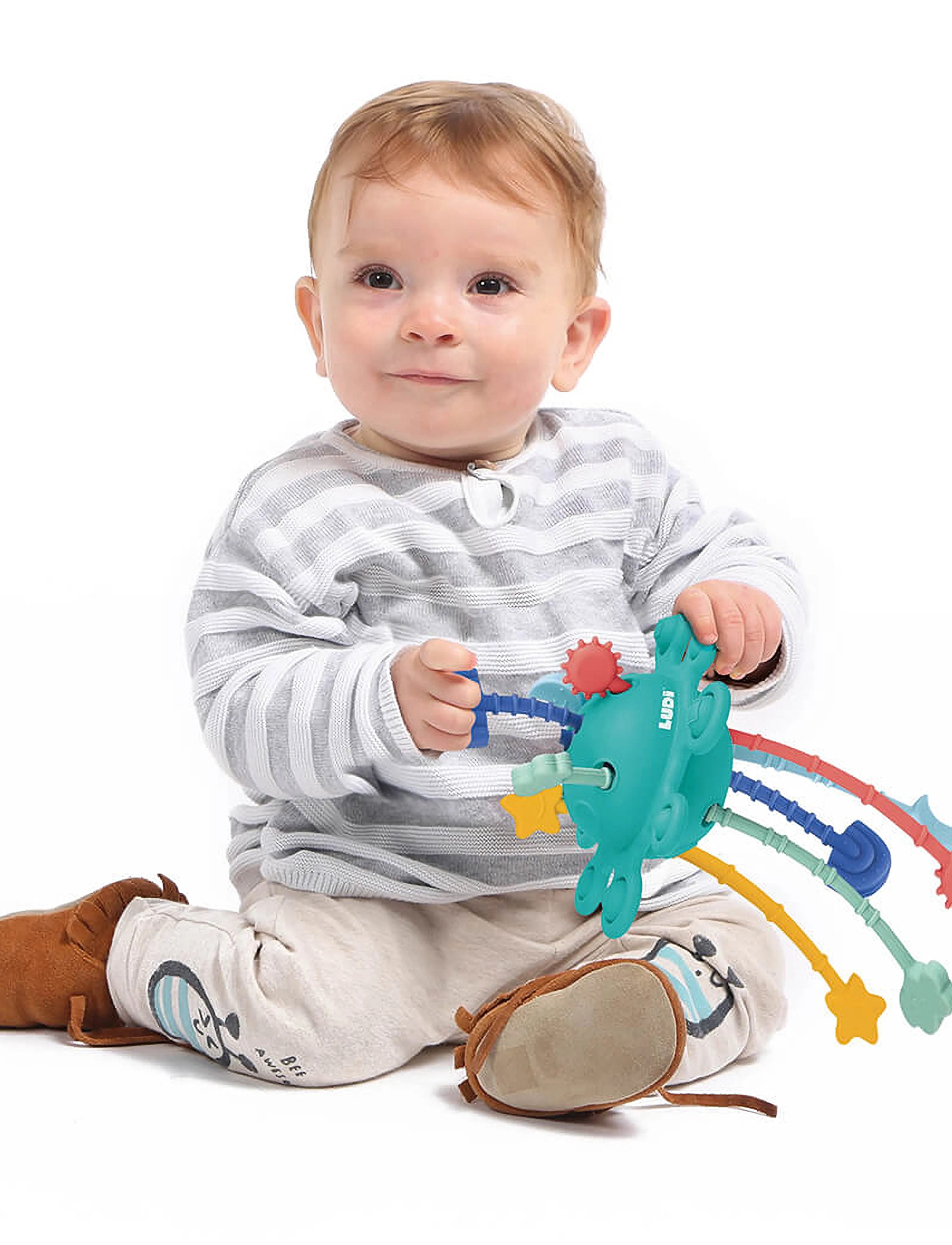 Ludi Zipper Toy, One Size, Multi/patterned, Legetøj > Baby Legetøj, Børn
